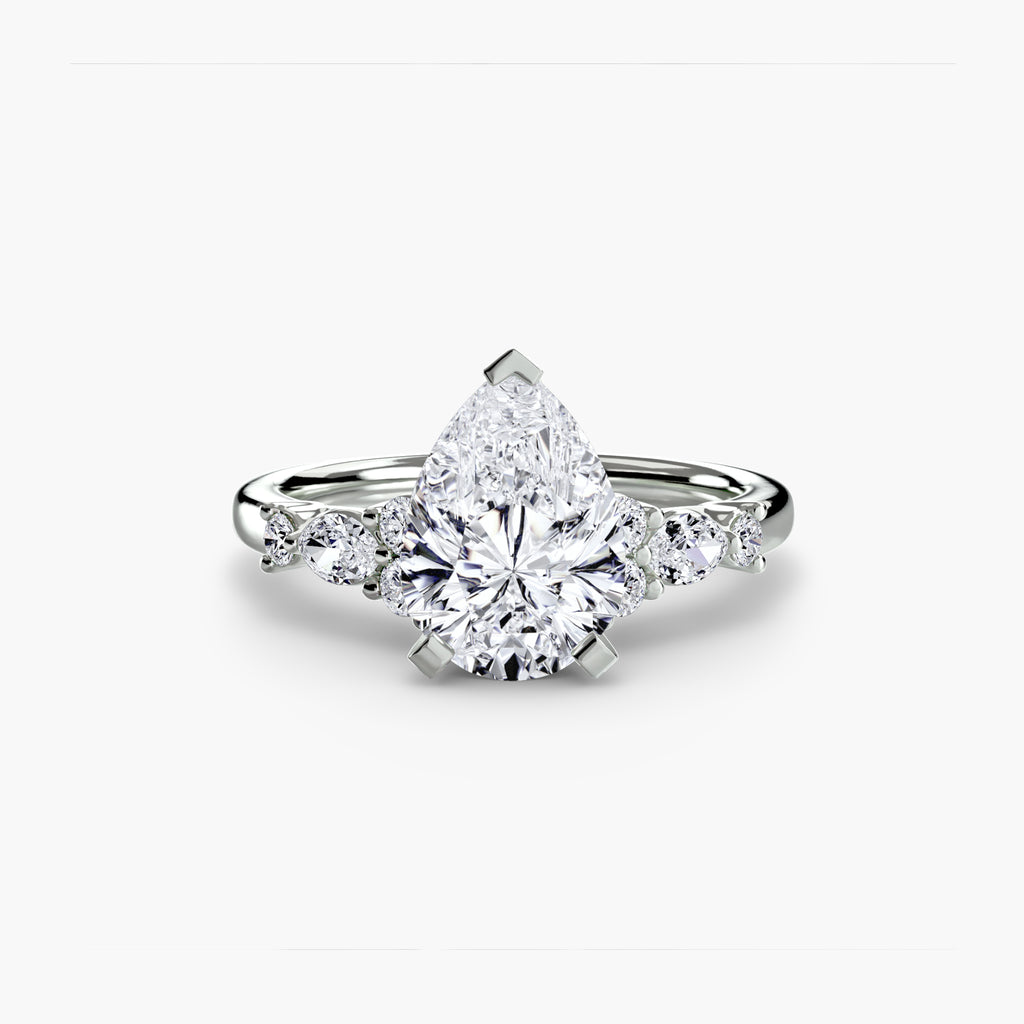FIORA Floral Accent Ring
