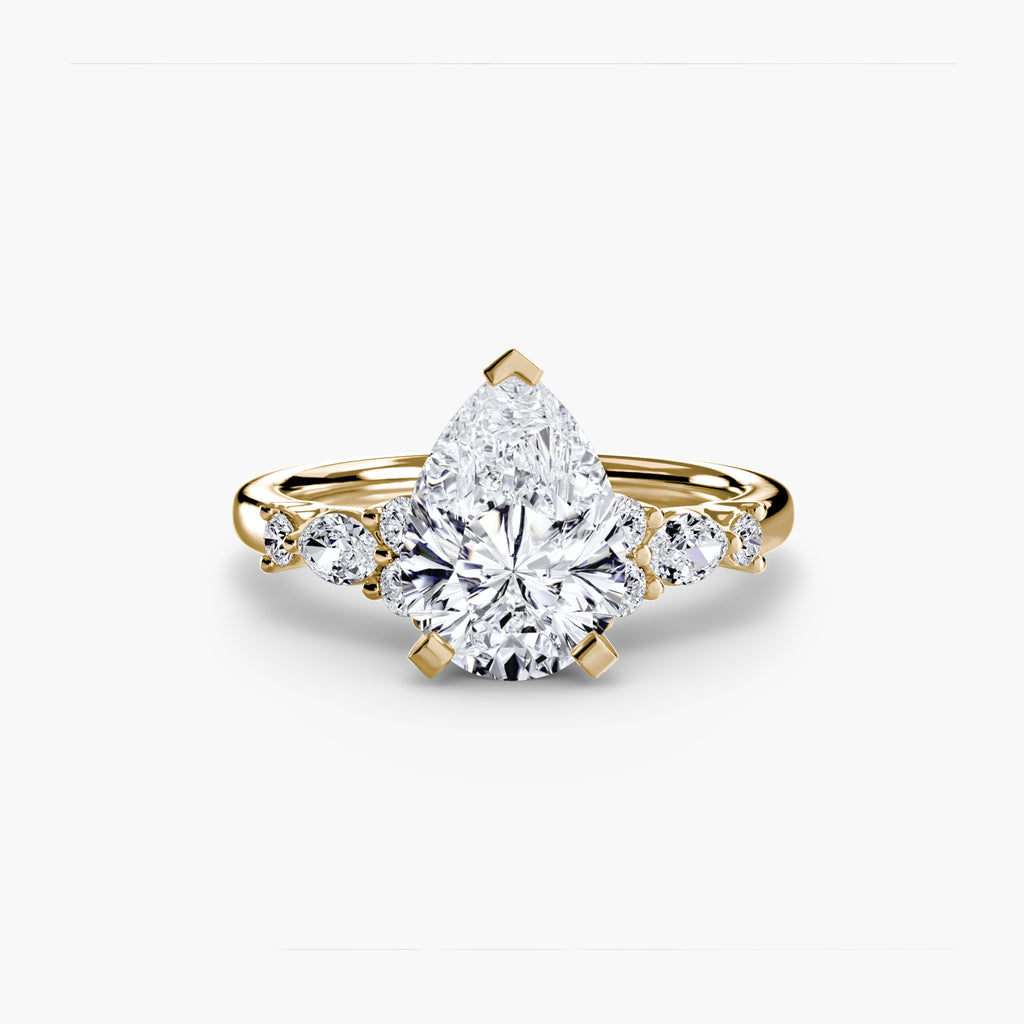 FIORA Floral Accent Ring