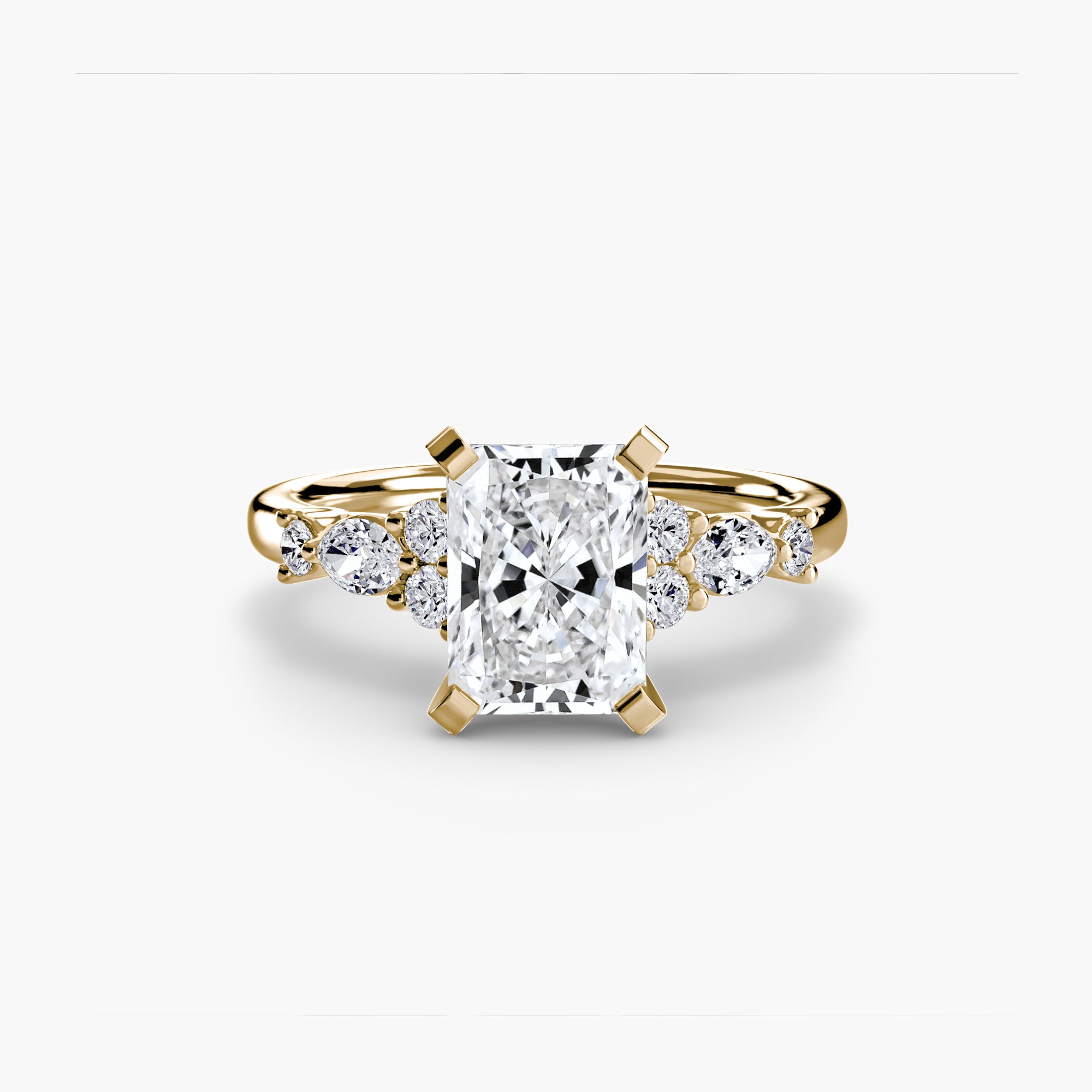 FIORA Floral Accent Ring