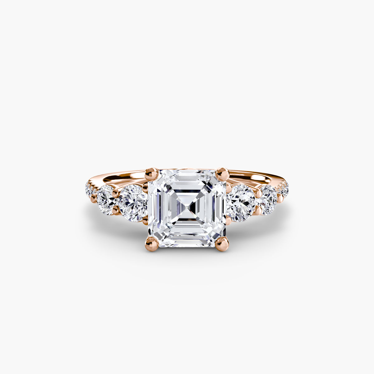 VERIDIA Five-Stone Pavé Ring