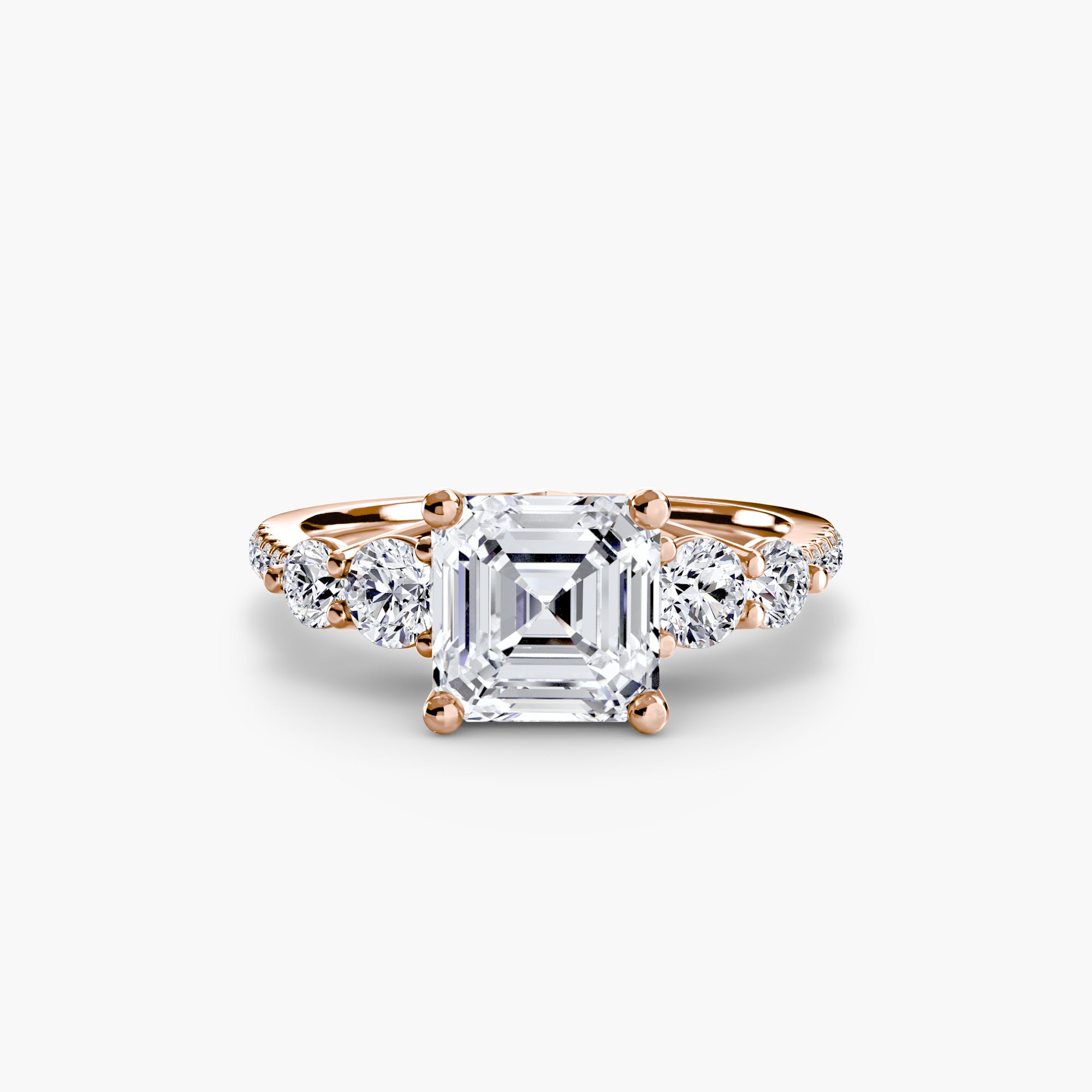 VERIDIA Five-Stone Pavé Ring