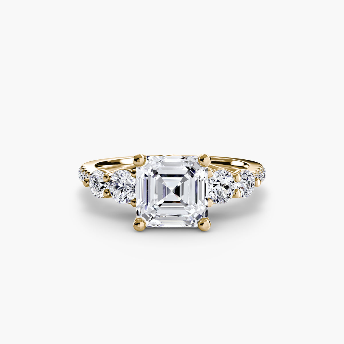 VERIDIA Five-Stone Pavé Ring