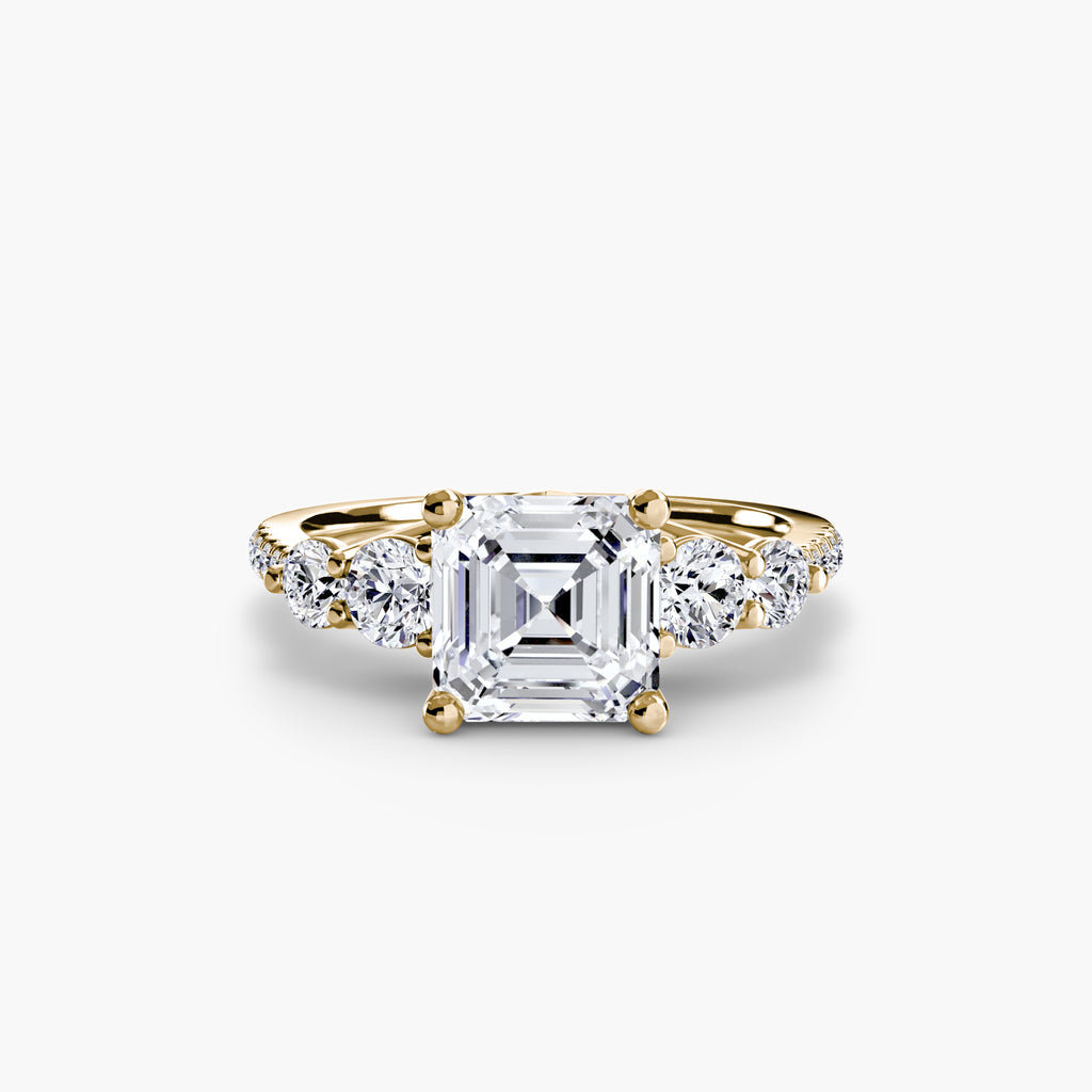 VERIDIA Five-Stone Pavé Ring