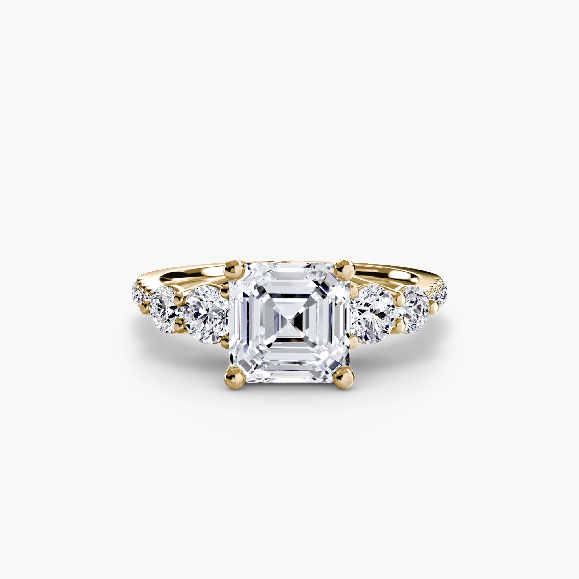 VERIDIA Five-Stone Pavé Ring