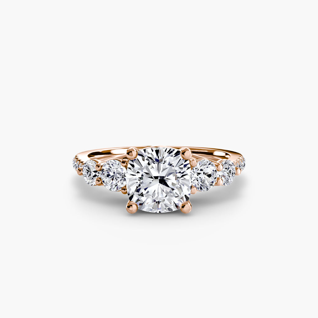 VERIDIA Five-Stone Pavé Ring