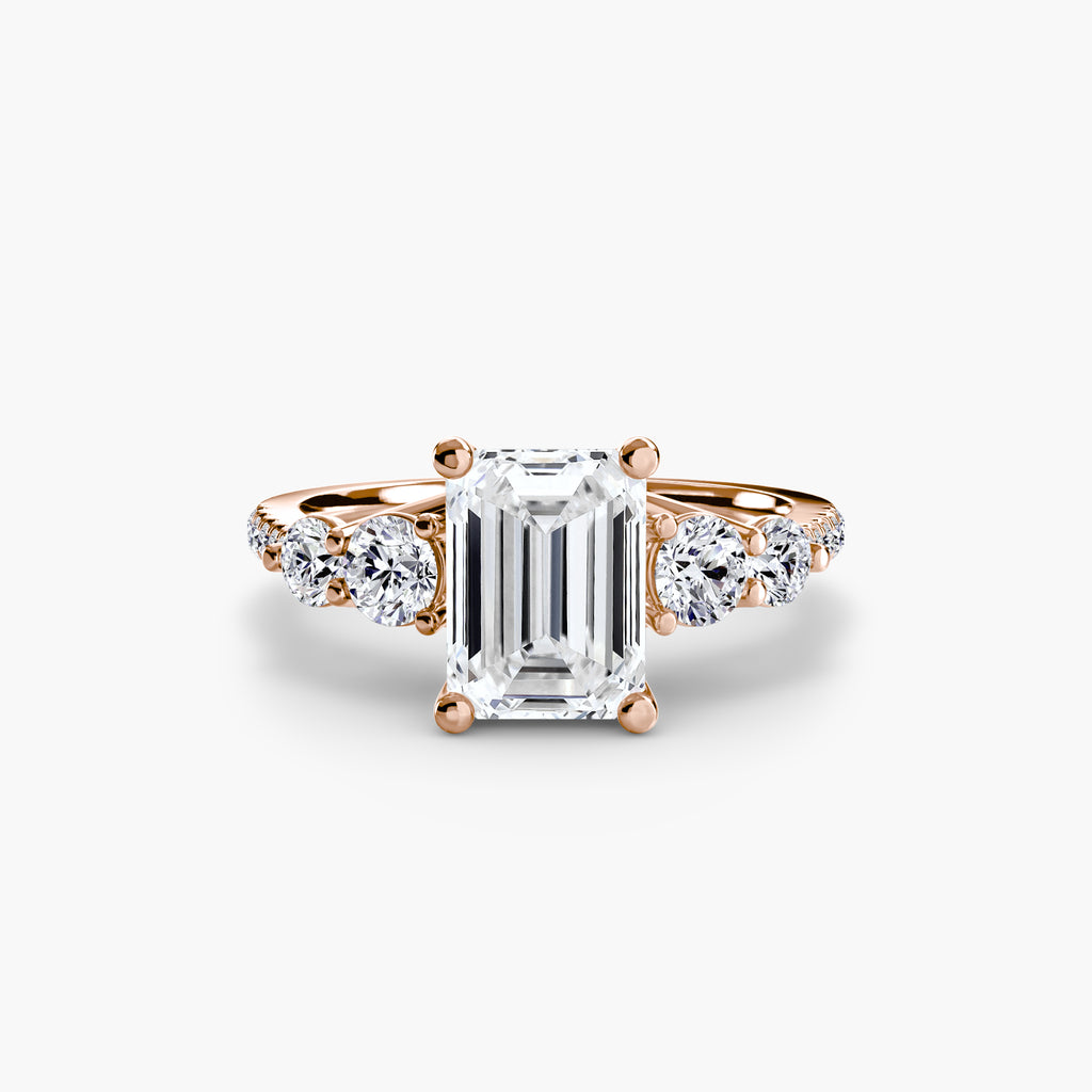 VERIDIA Five-Stone Pavé Ring