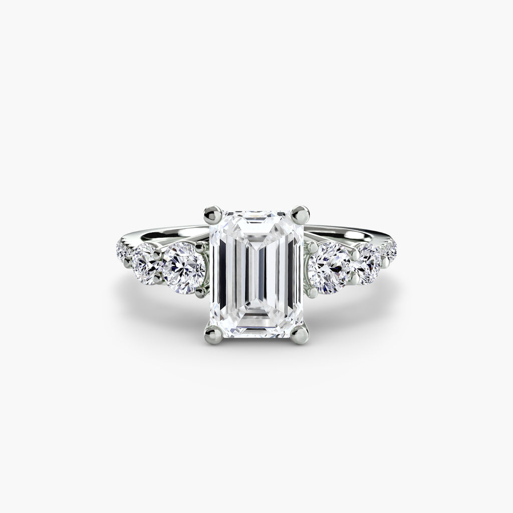 VERIDIA Five-Stone Pavé Ring
