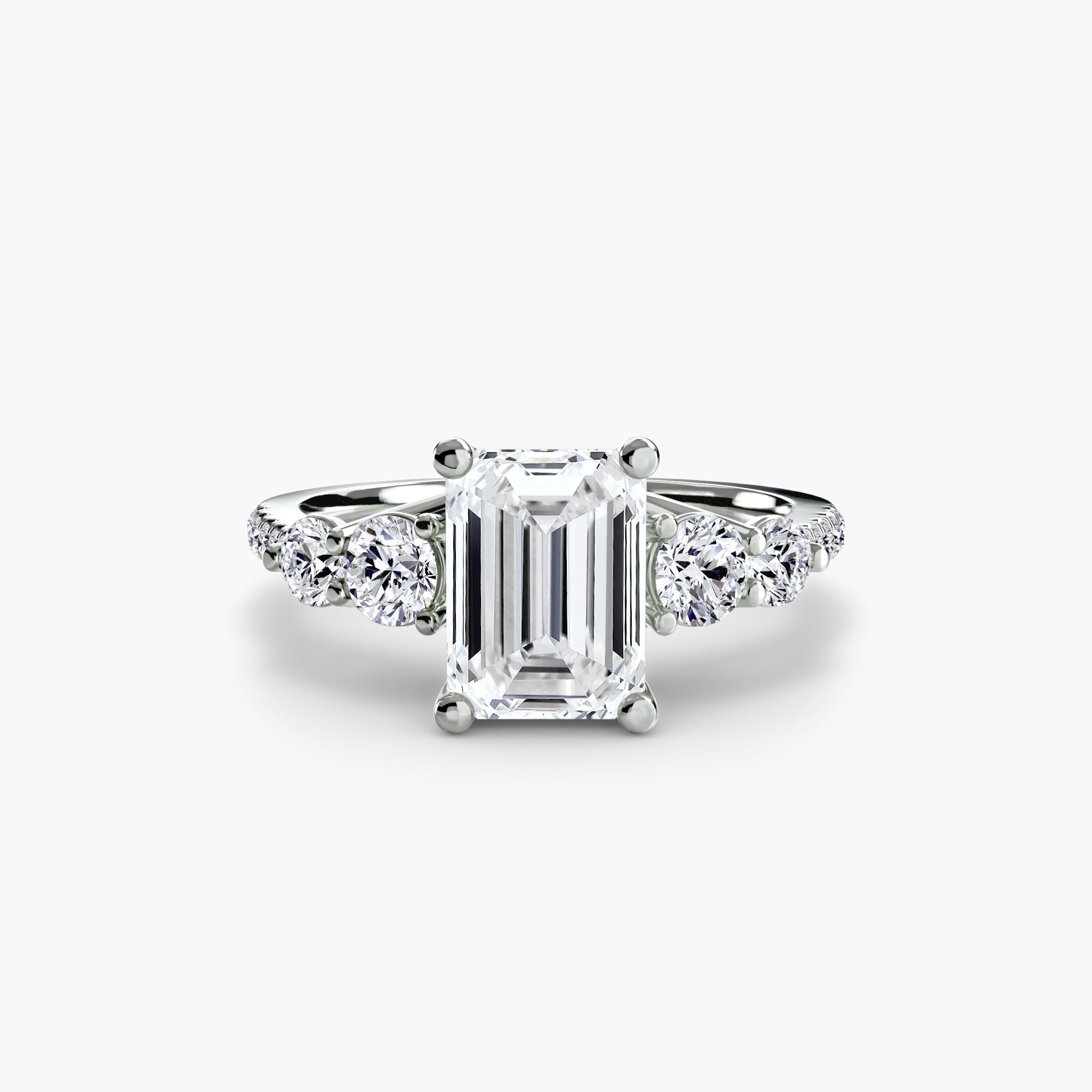 VERIDIA Five-Stone Pavé Ring