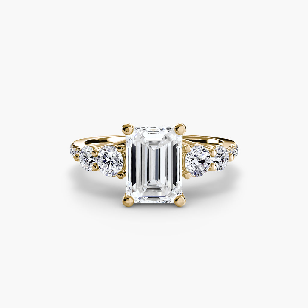 VERIDIA Five-Stone Pavé Ring