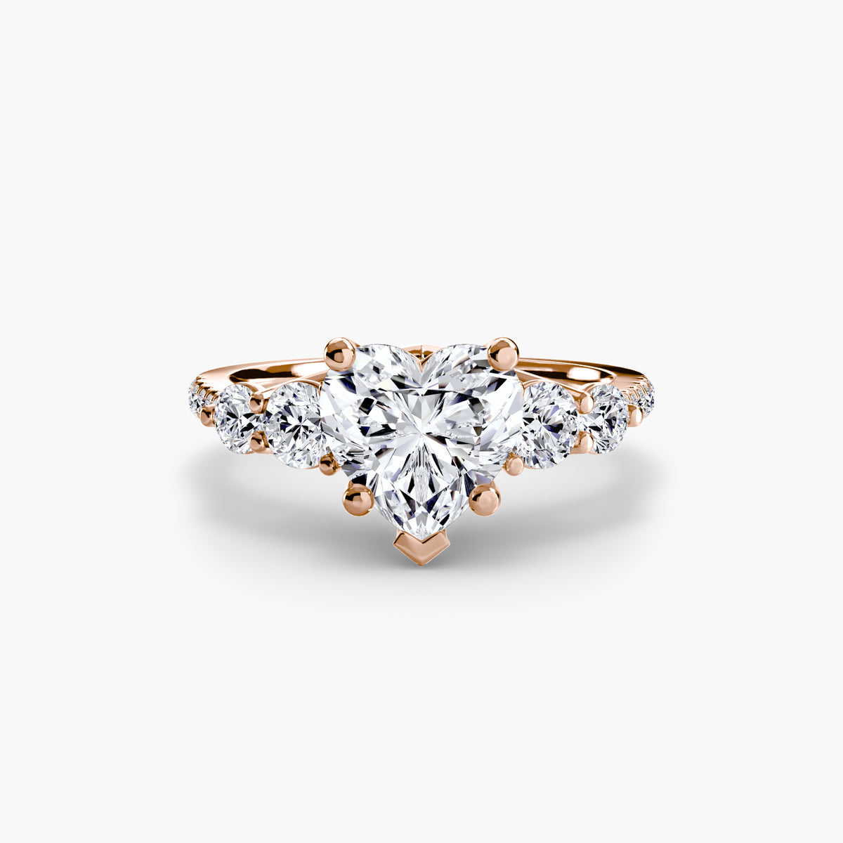 VERIDIA Five-Stone Pavé Ring