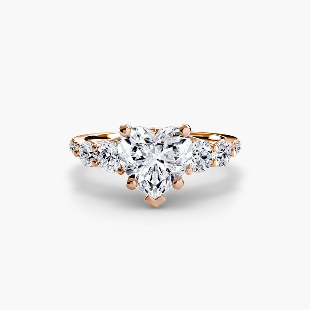 VERIDIA Five-Stone Pavé Ring