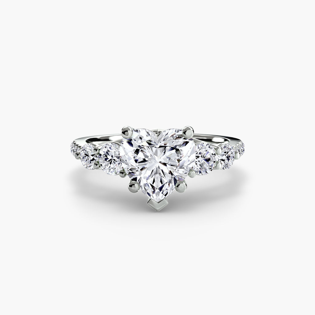 VERIDIA Five-Stone Pavé Ring