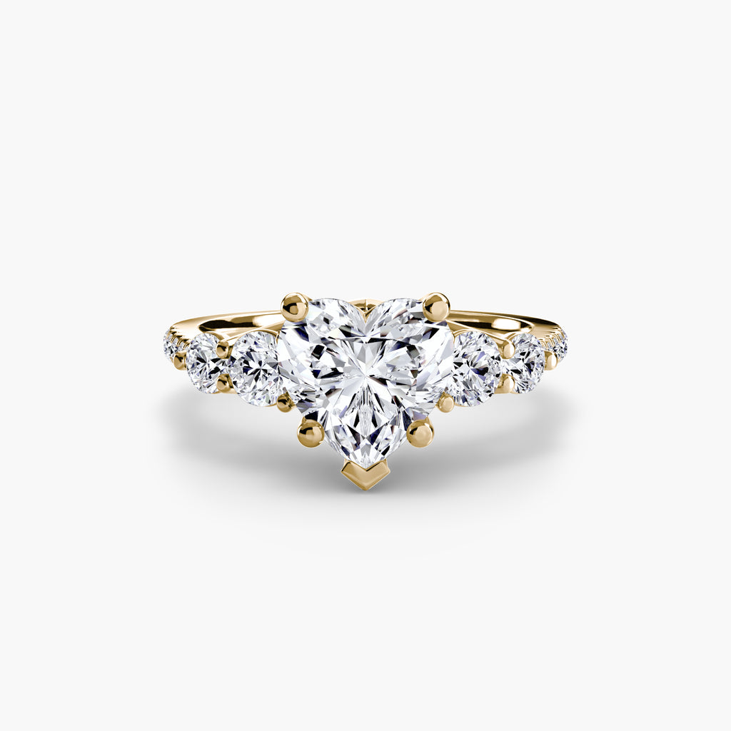 VERIDIA Five-Stone Pavé Ring