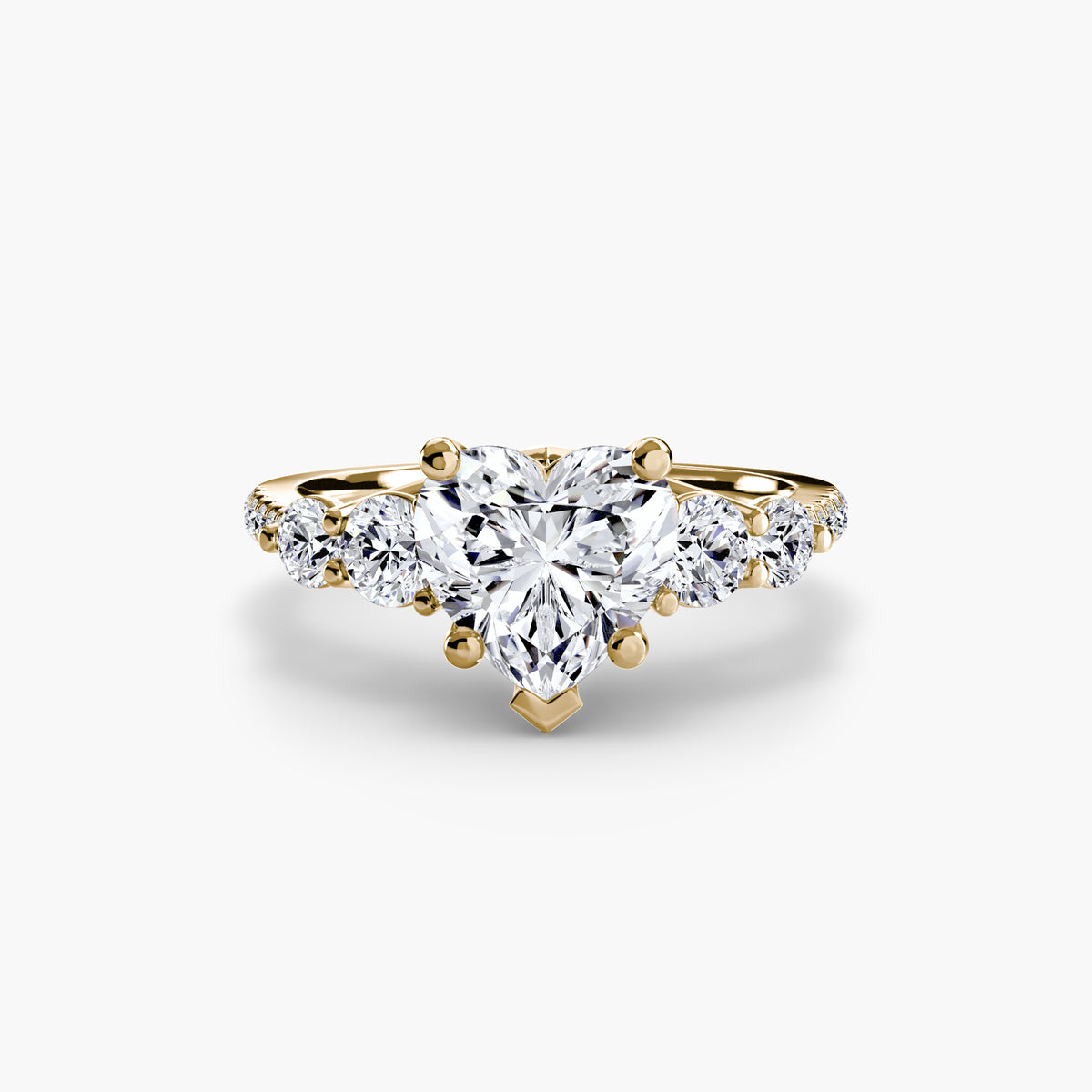 VERIDIA Five-Stone Pavé Ring