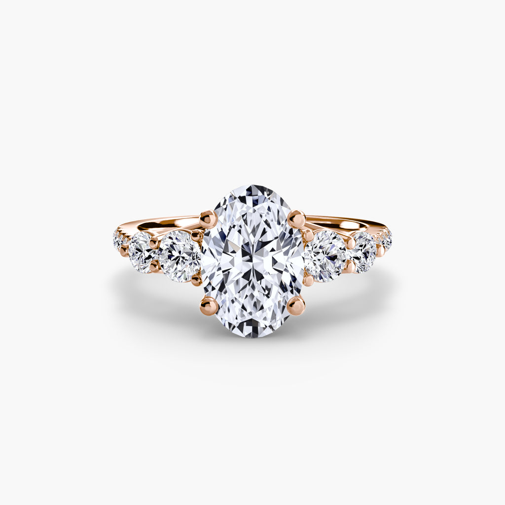 VERIDIA Five-Stone Pavé Ring