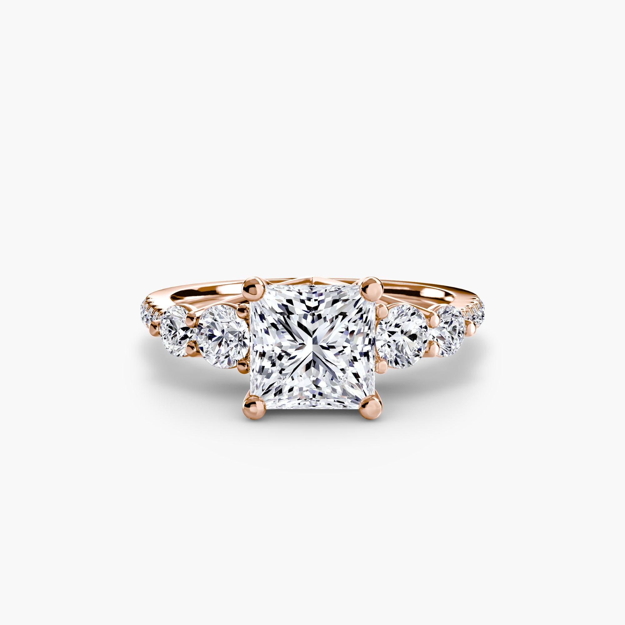 VERIDIA Five-Stone Pavé Ring