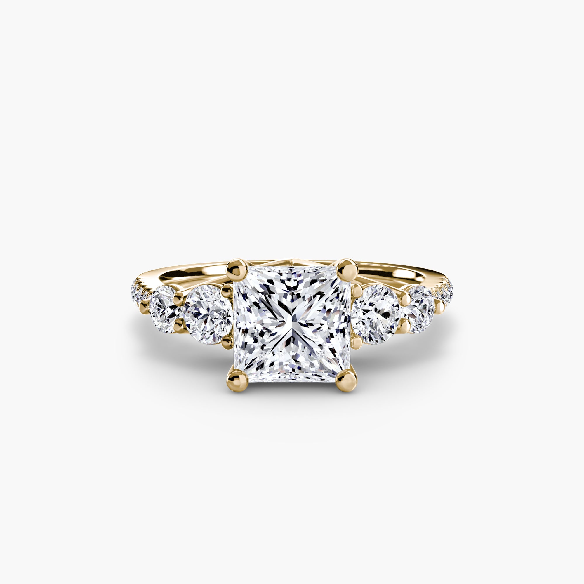 VERIDIA Five-Stone Pavé Ring
