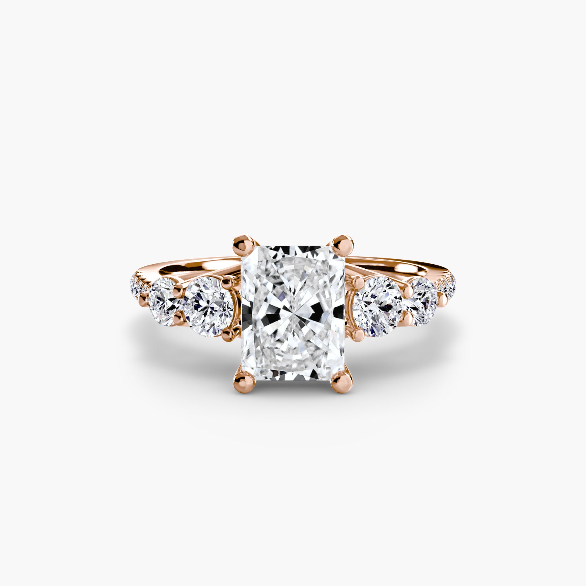 VERIDIA Five-Stone Pavé Ring