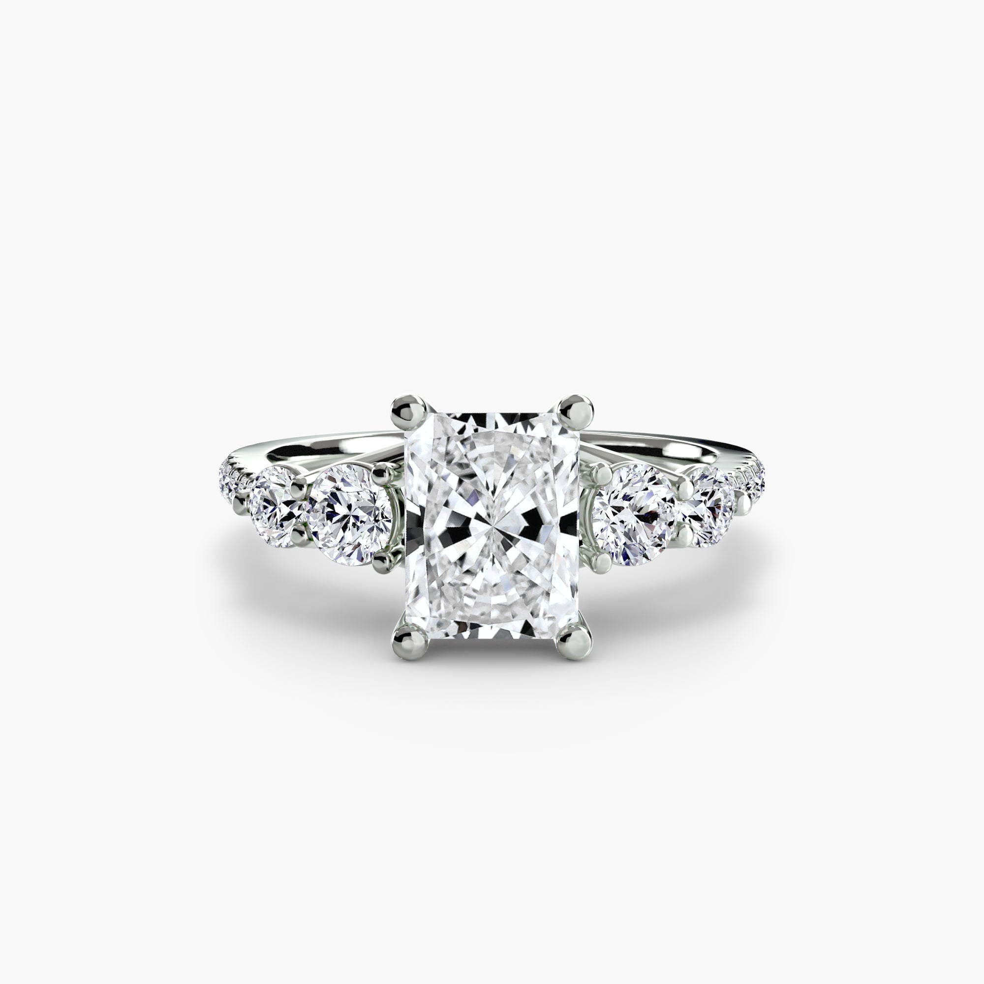 VERIDIA Five-Stone Pavé Ring