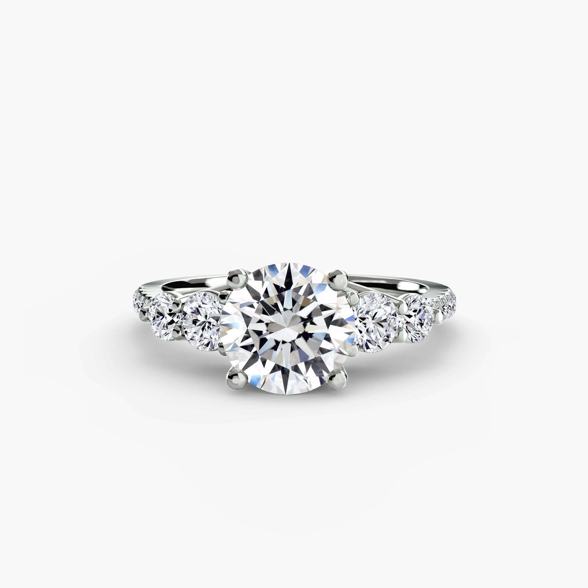 VERIDIA Five-Stone Pavé Ring