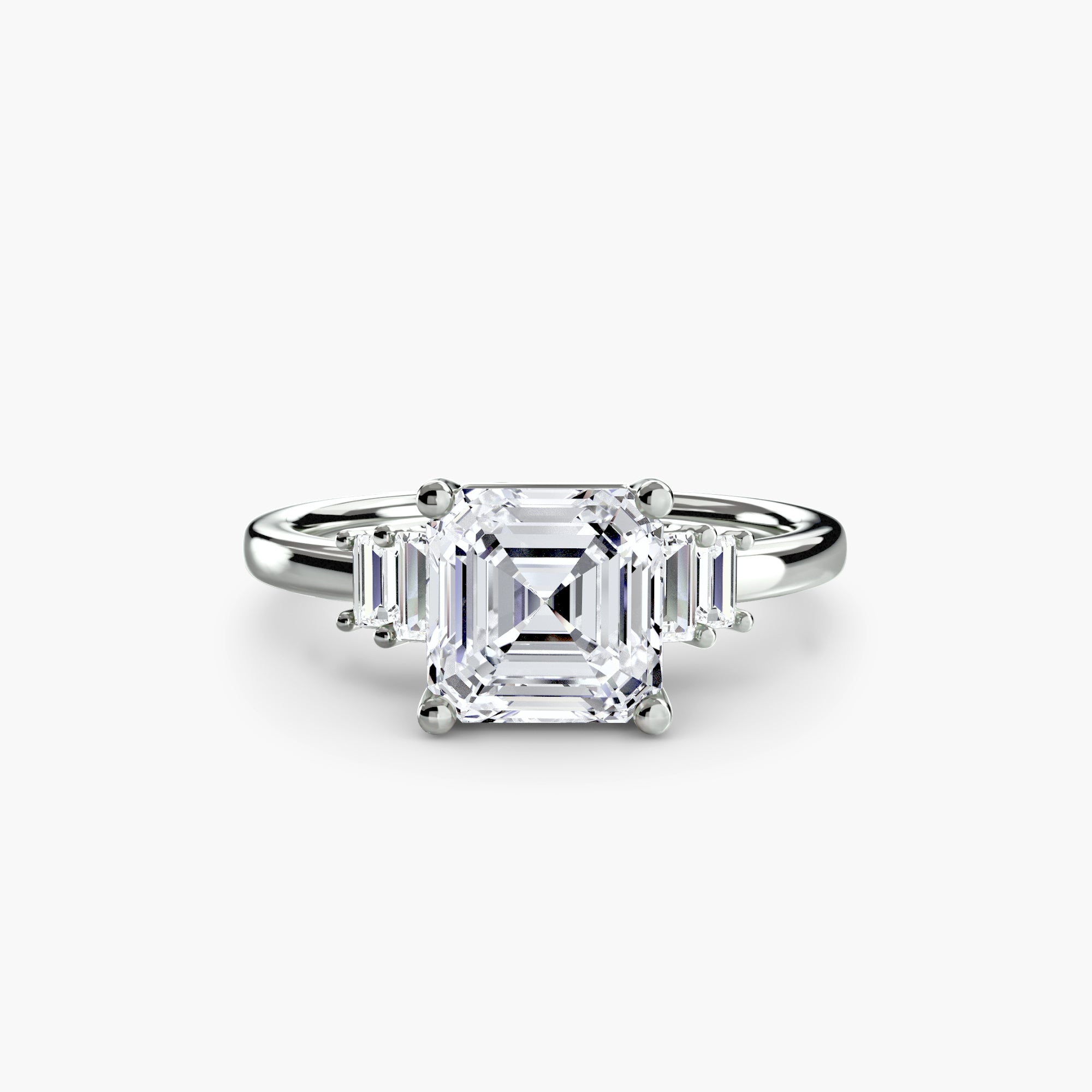 TAVIRA Baguette Accent Ring