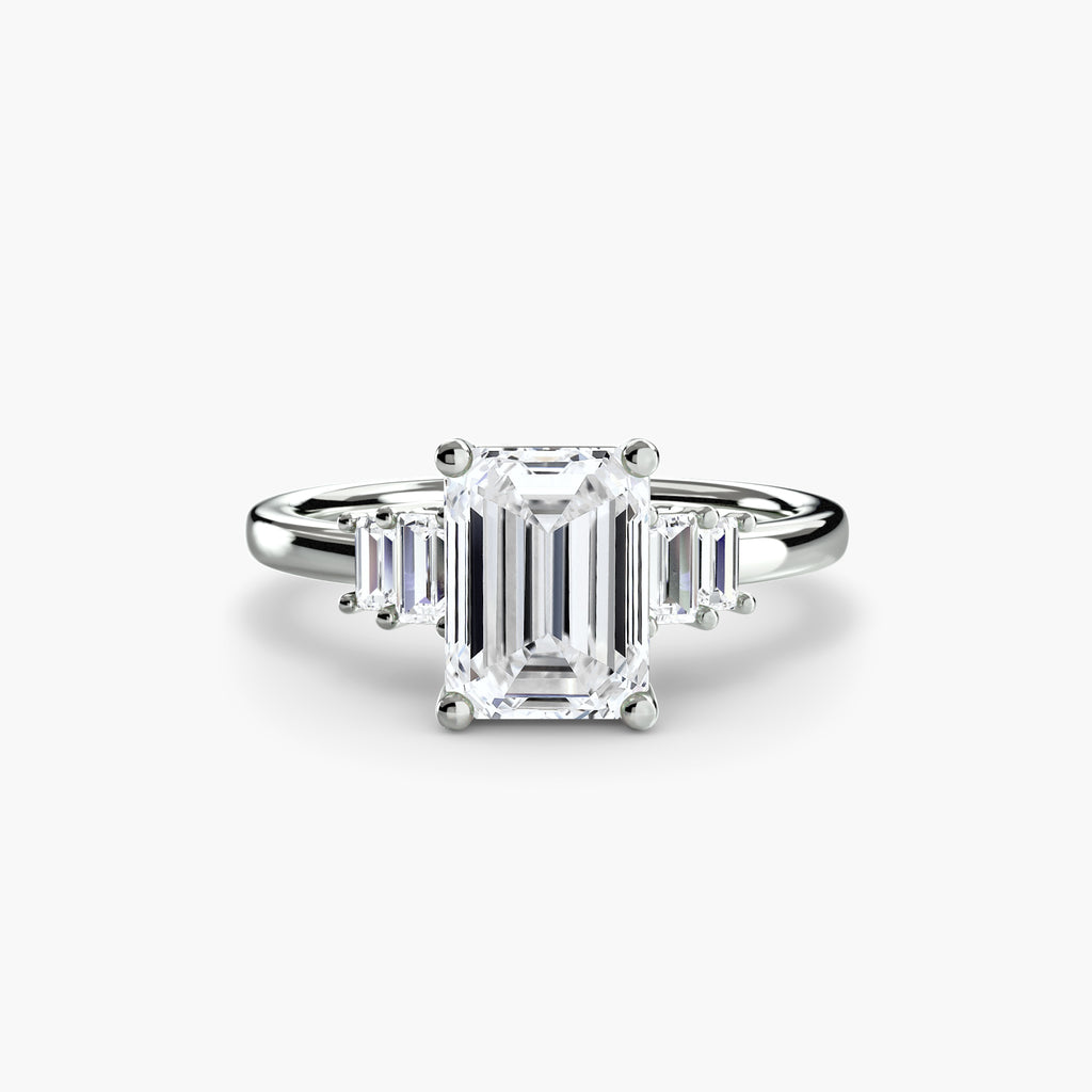 TAVIRA Baguette Accent Ring