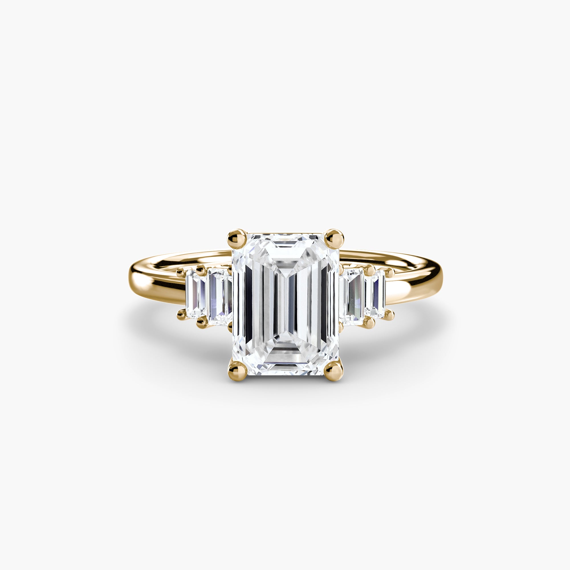TAVIRA Baguette Accent Ring