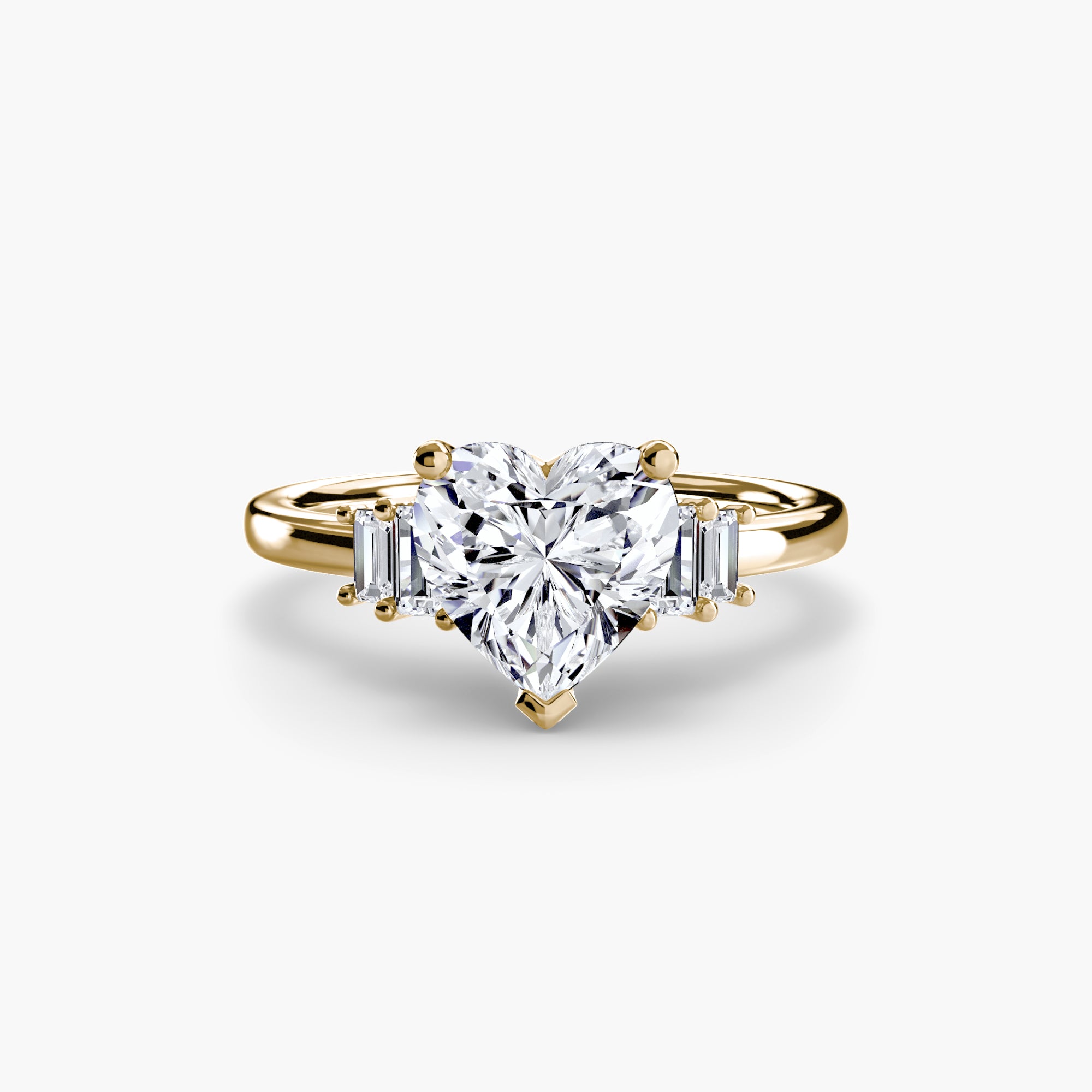 TAVIRA Baguette Accent Ring