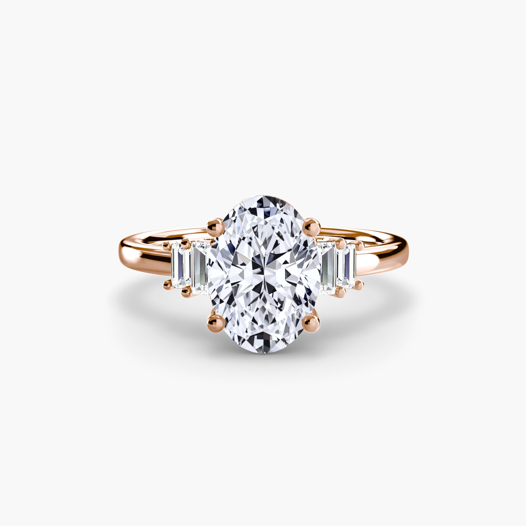 TAVIRA Baguette Accent Ring