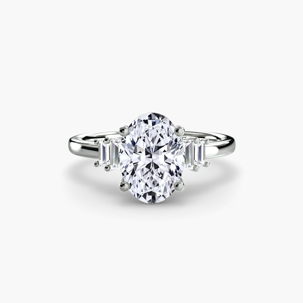 TAVIRA Baguette Accent Ring