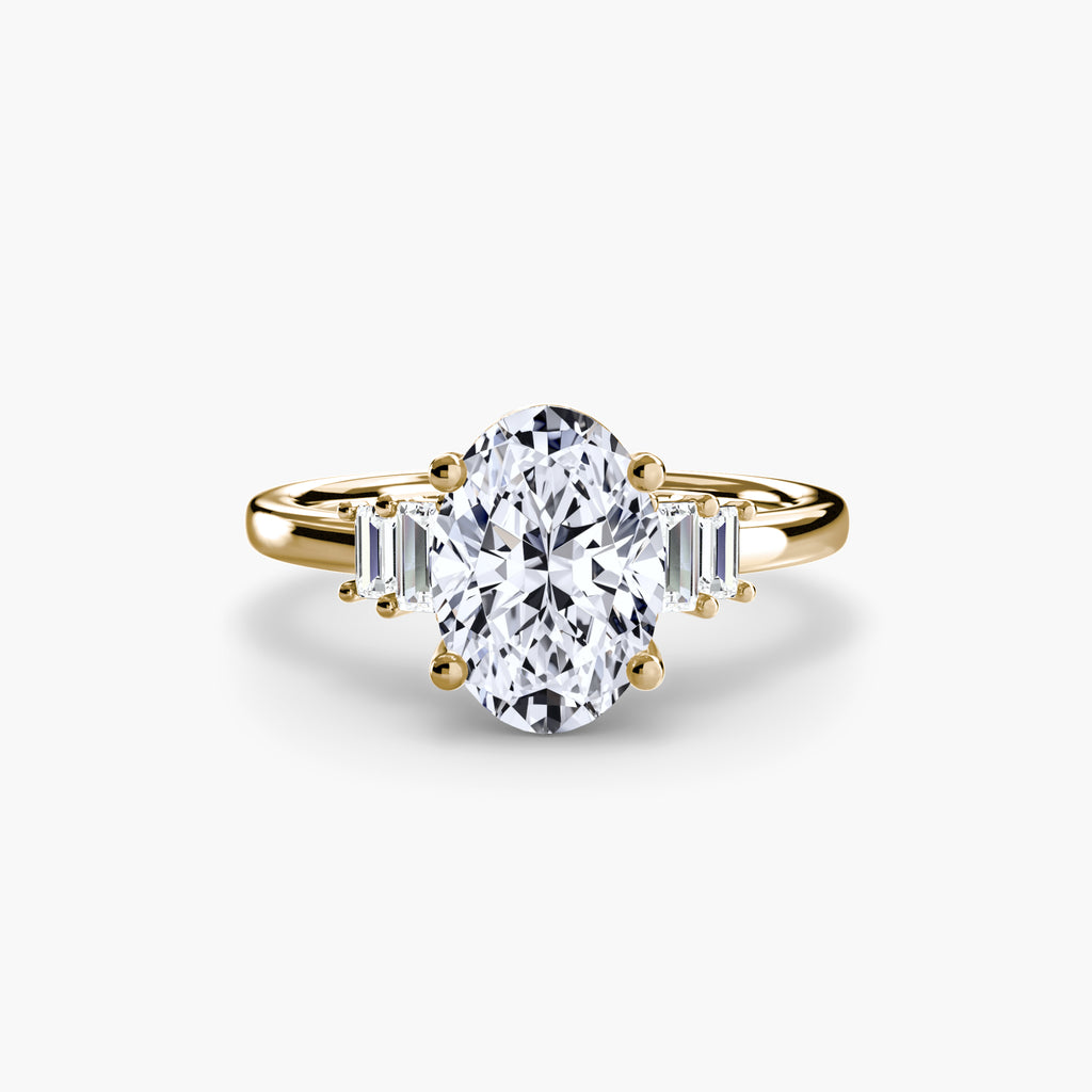 TAVIRA Baguette Accent Ring