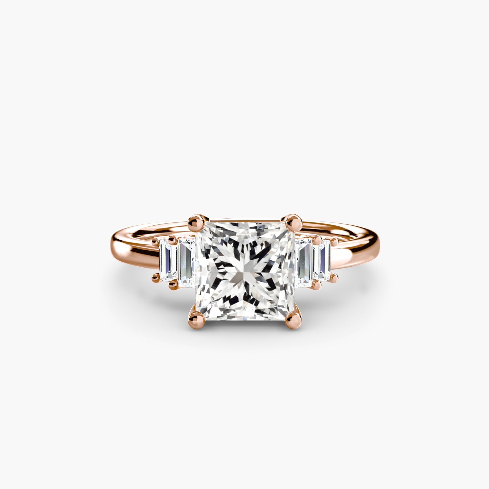 TAVIRA Baguette Accent Ring
