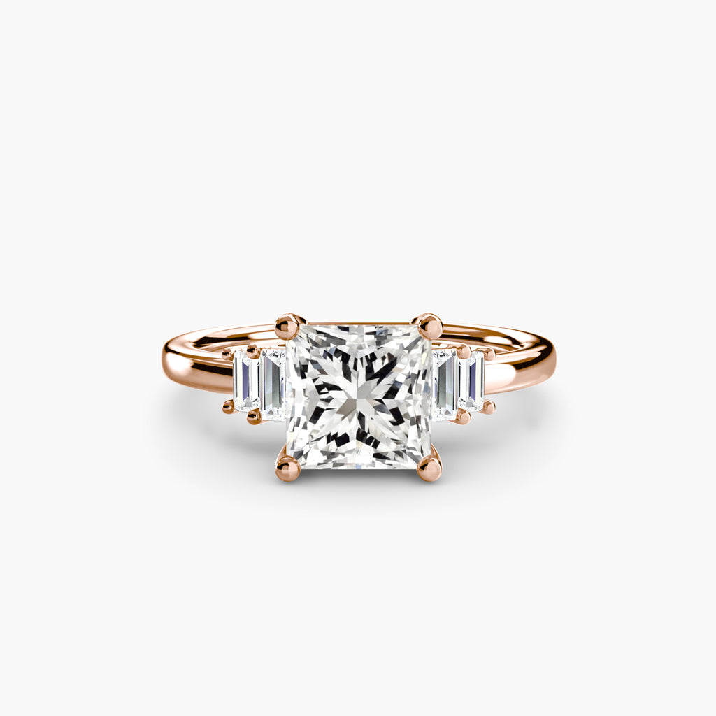 TAVIRA Baguette Accent Ring