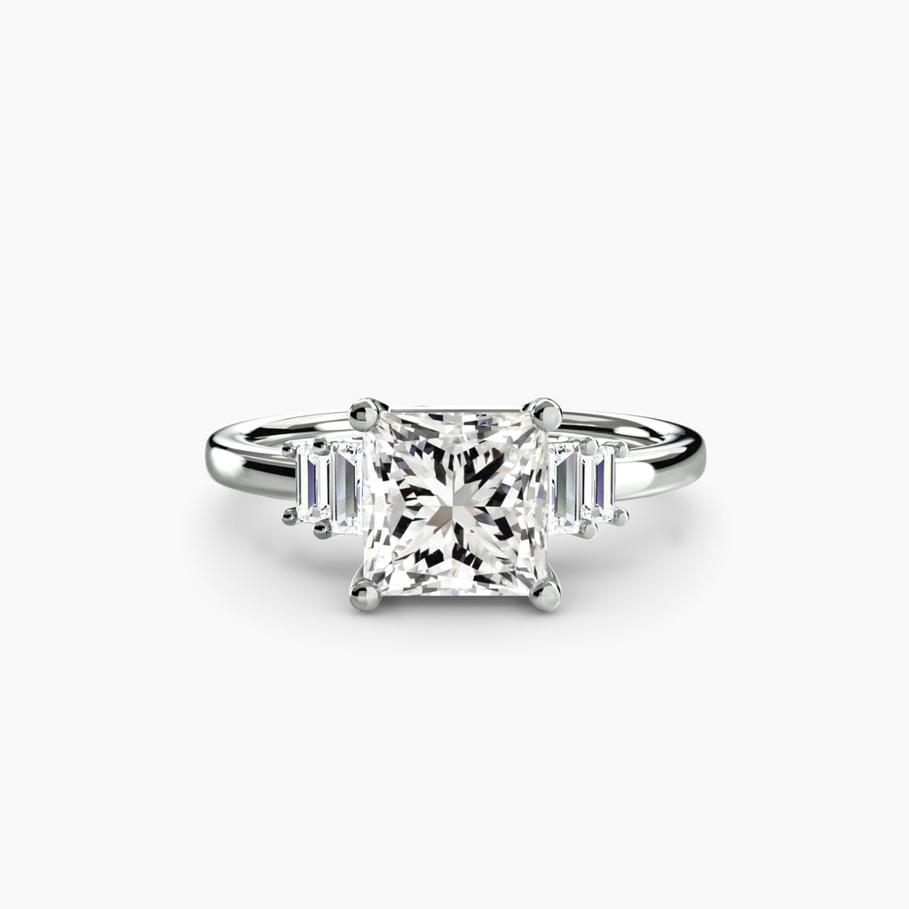 TAVIRA Baguette Accent Ring