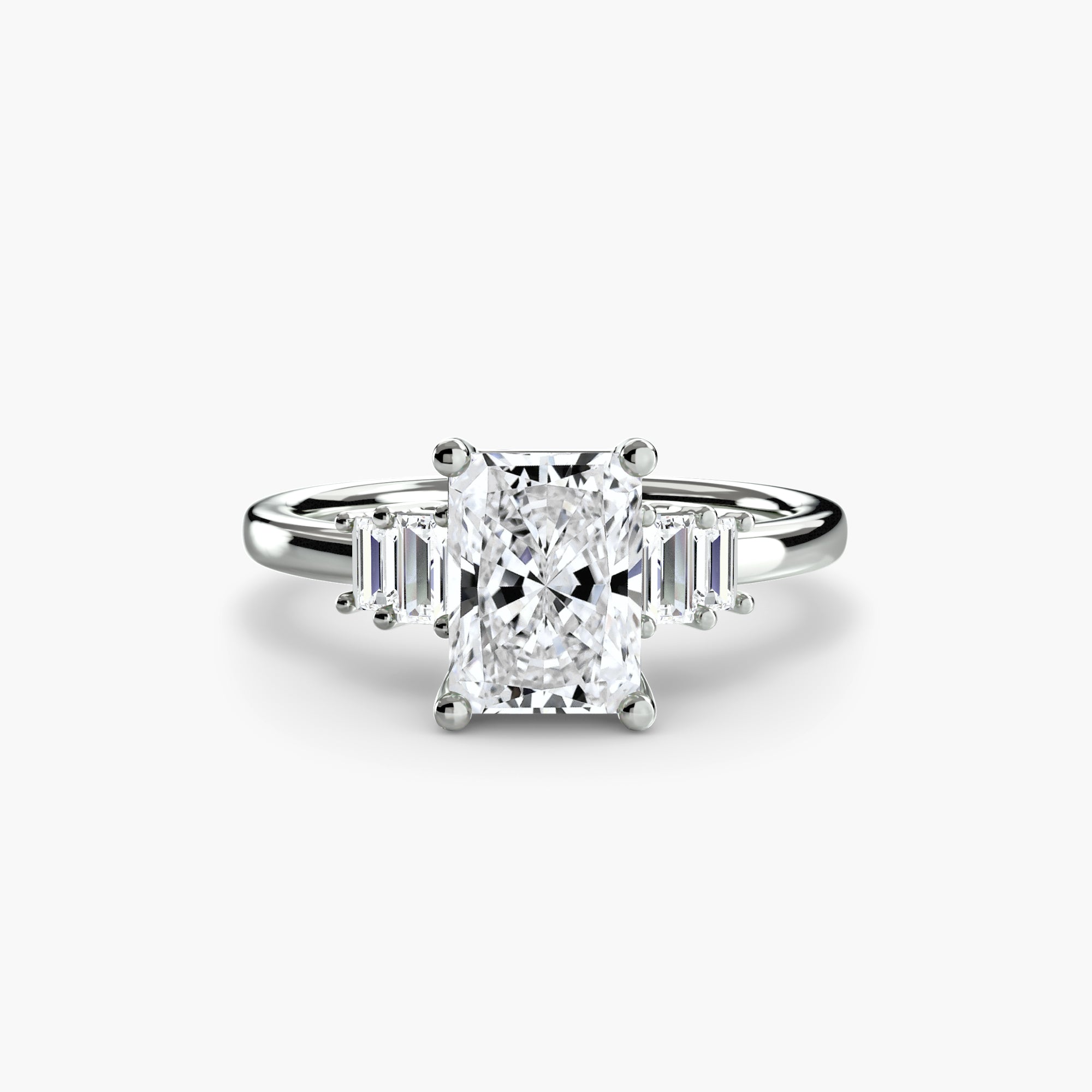 TAVIRA Baguette Accent Ring