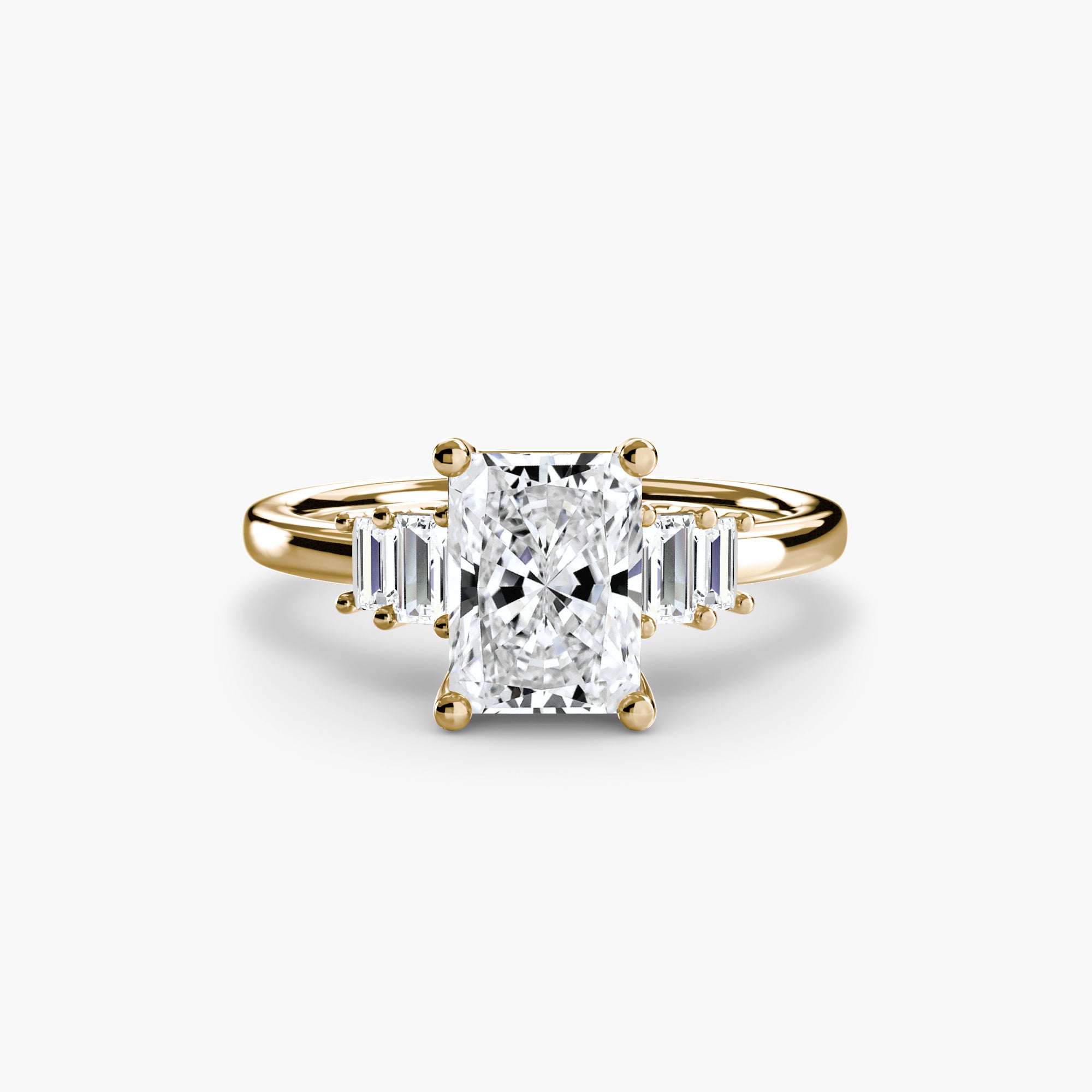 TAVIRA Baguette Accent Ring