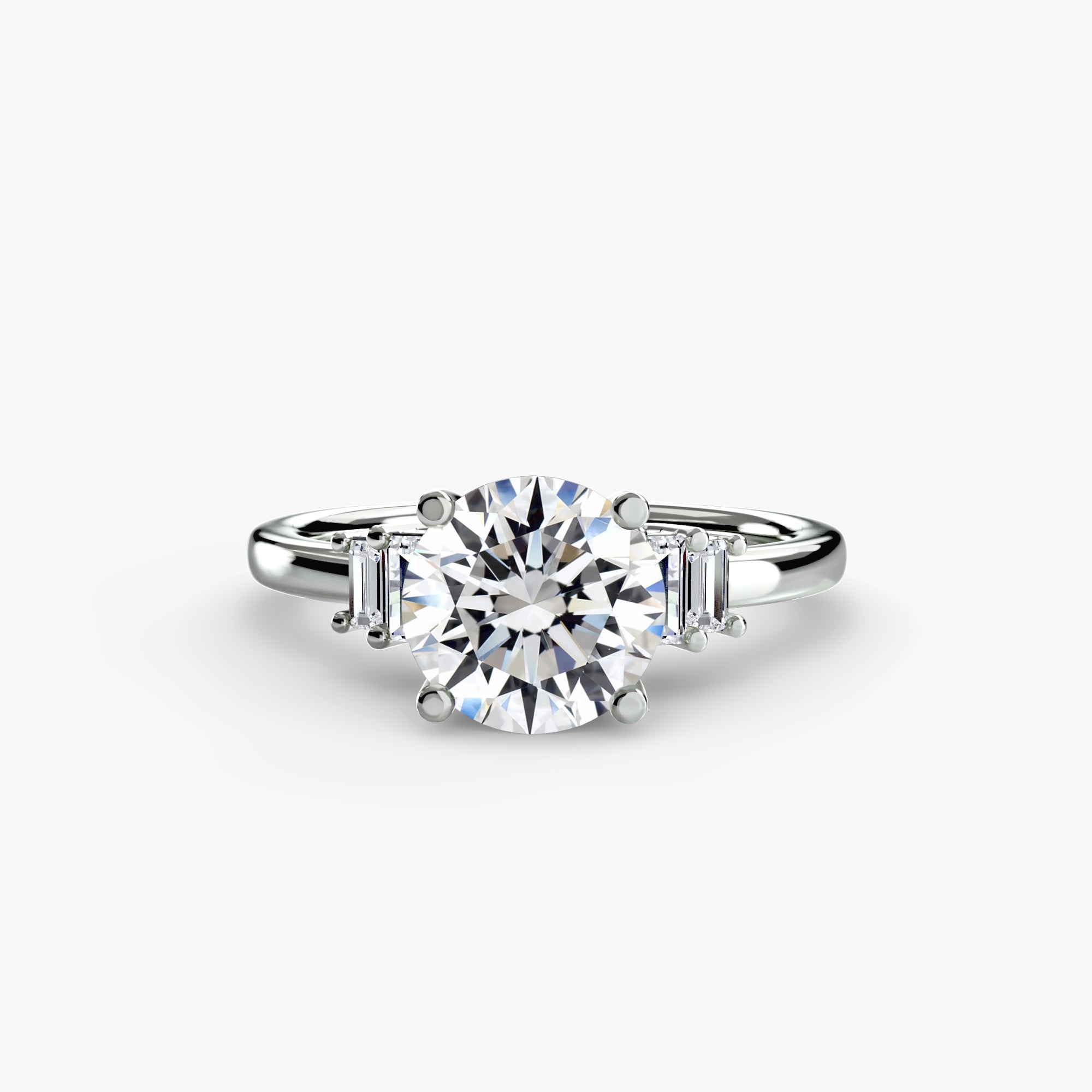 TAVIRA Baguette Accent Ring