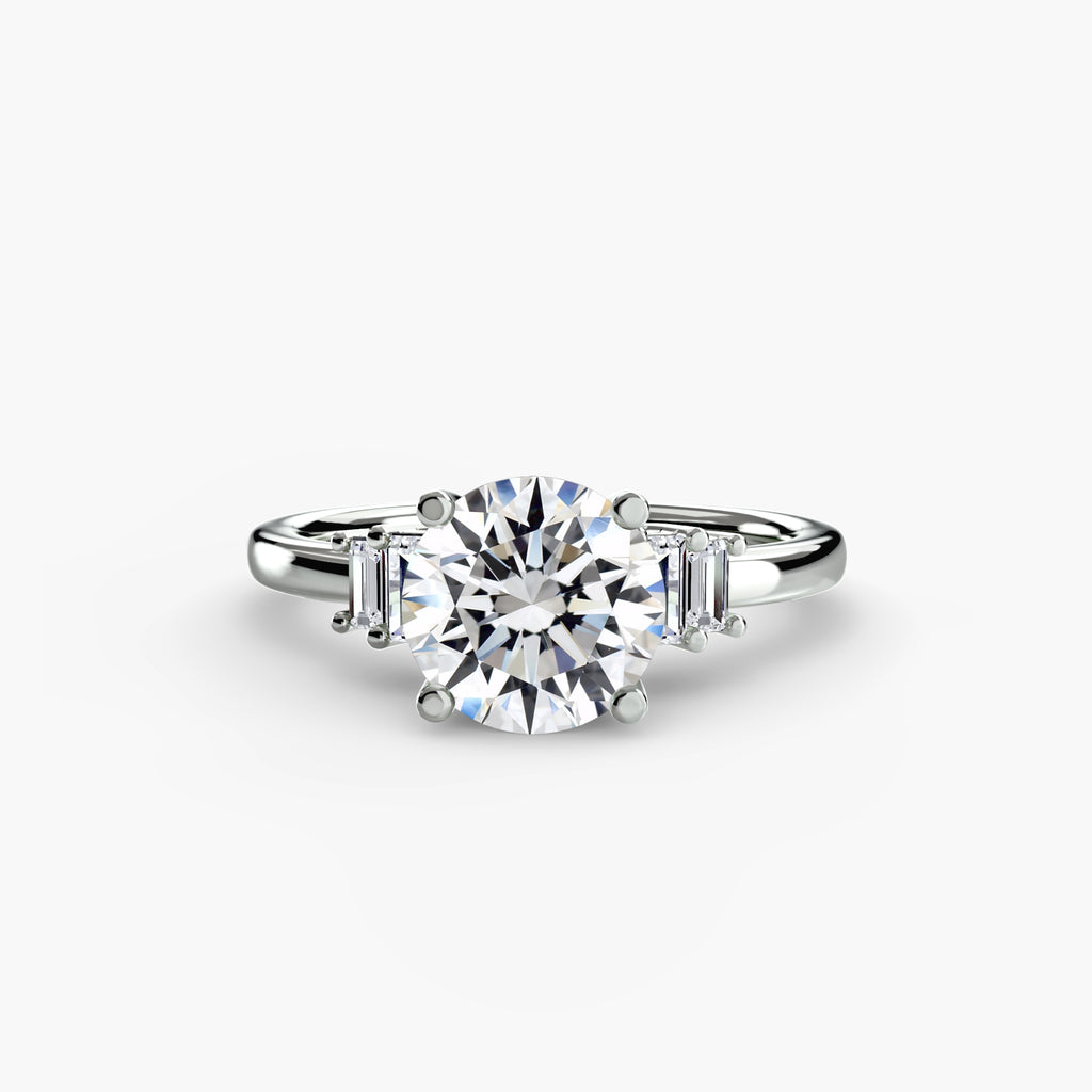 TAVIRA Baguette Accent Ring