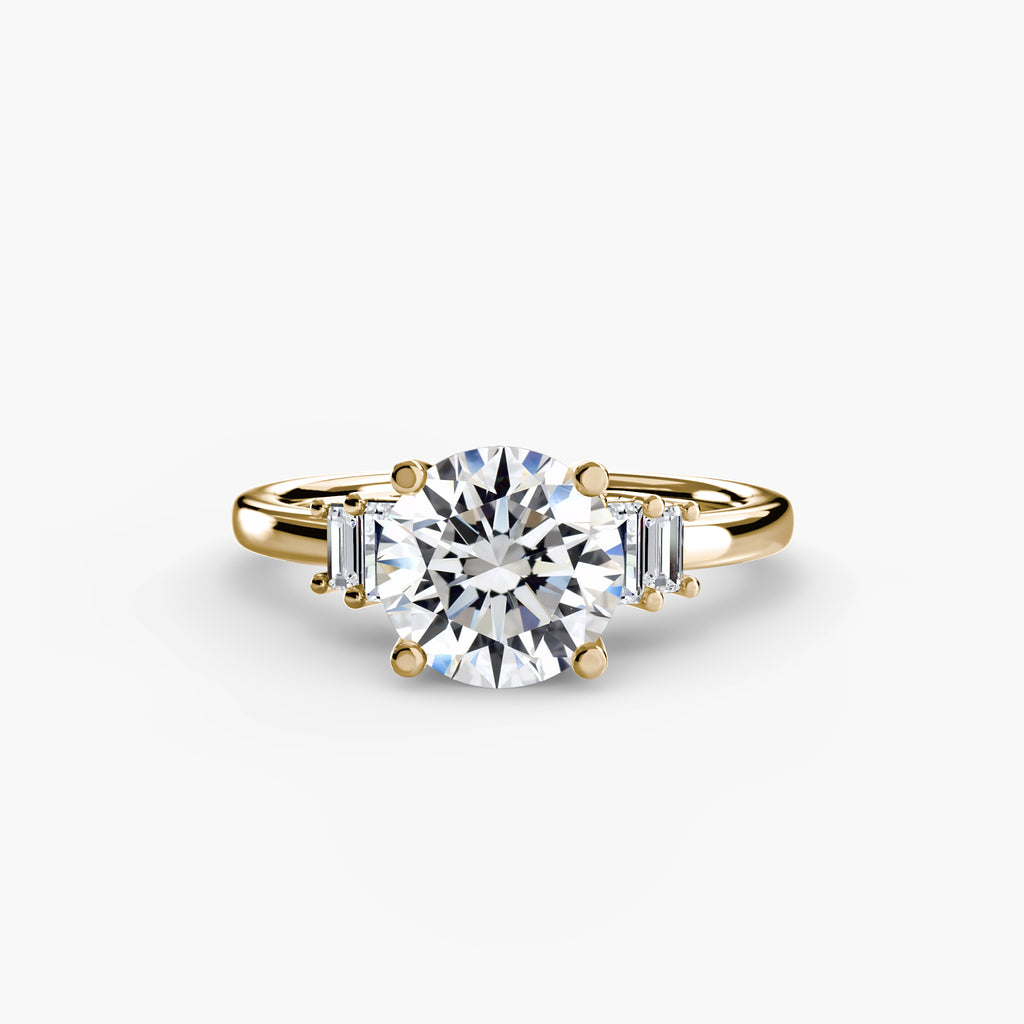 TAVIRA Baguette Accent Ring