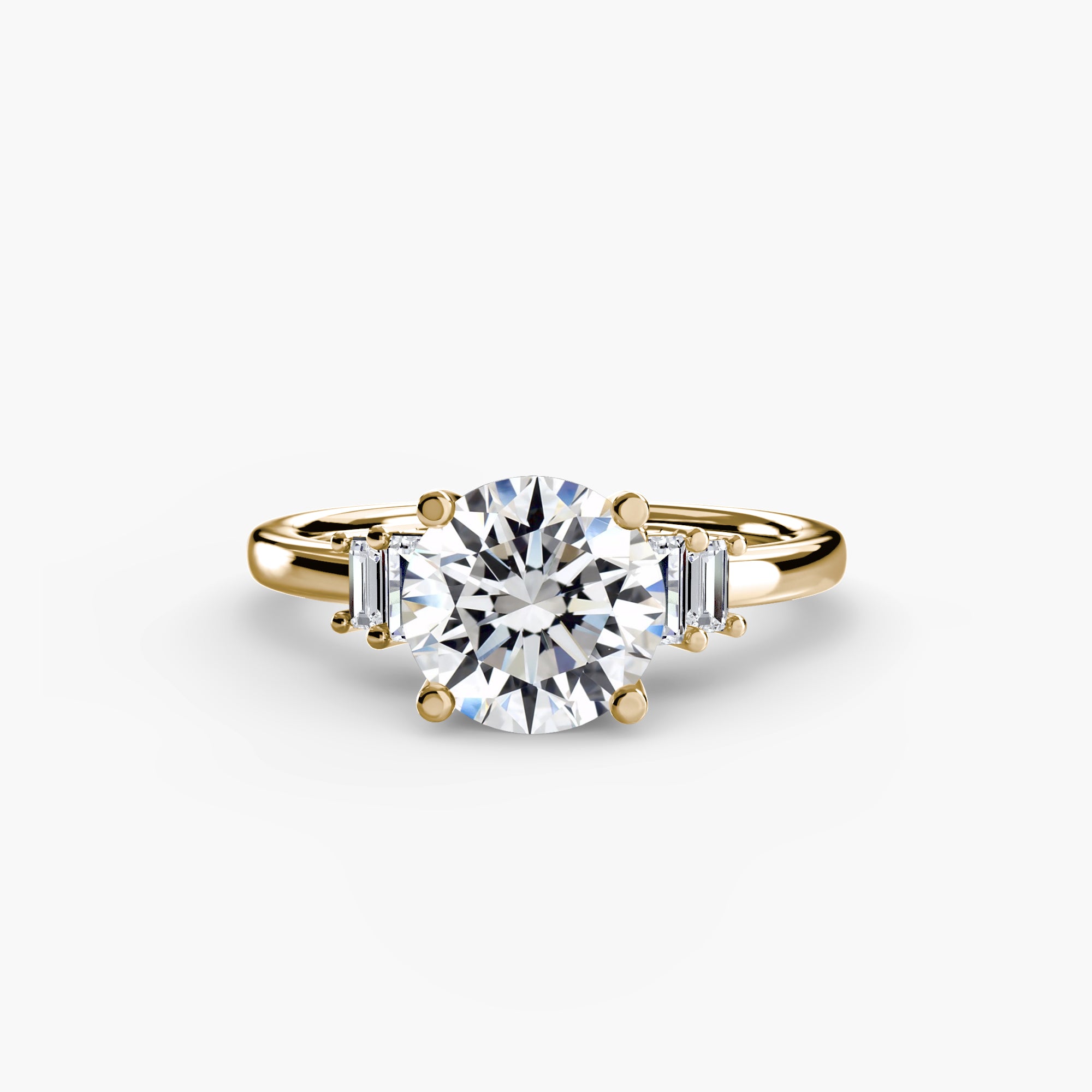 TAVIRA Baguette Accent Ring