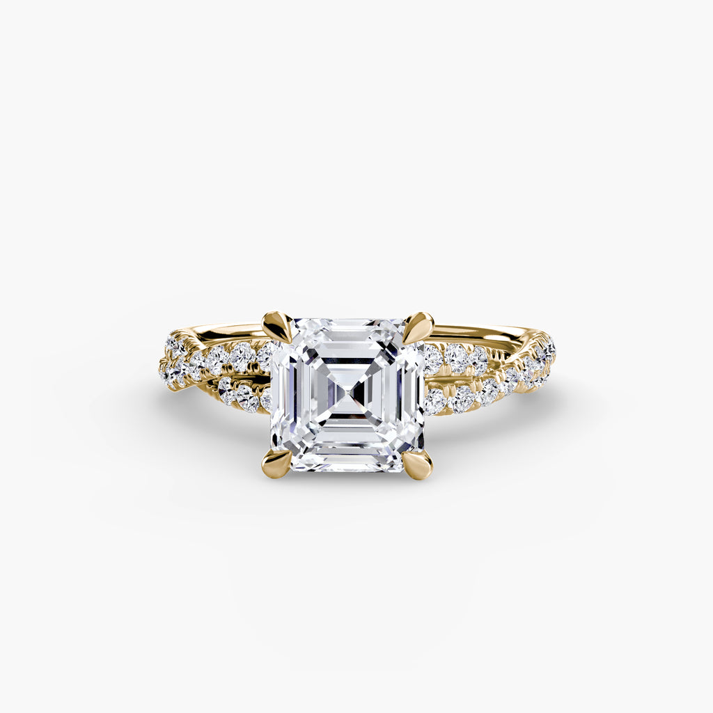 SERENZA Twist Pavé Ring