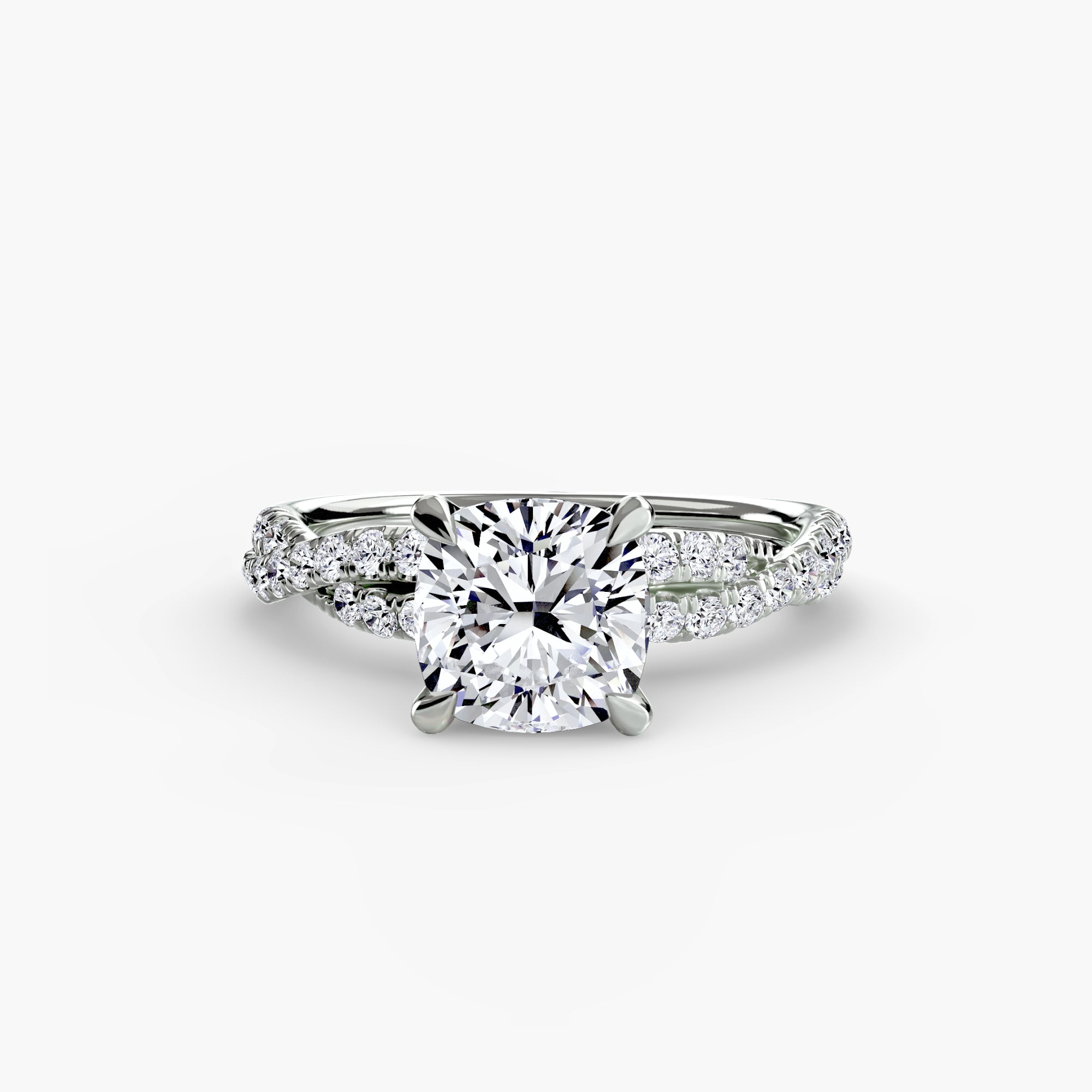 SERENZA Twist Pavé Ring