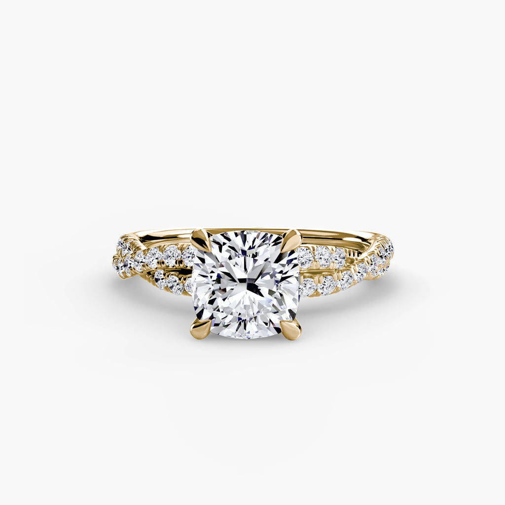 SERENZA Twist Pavé Ring