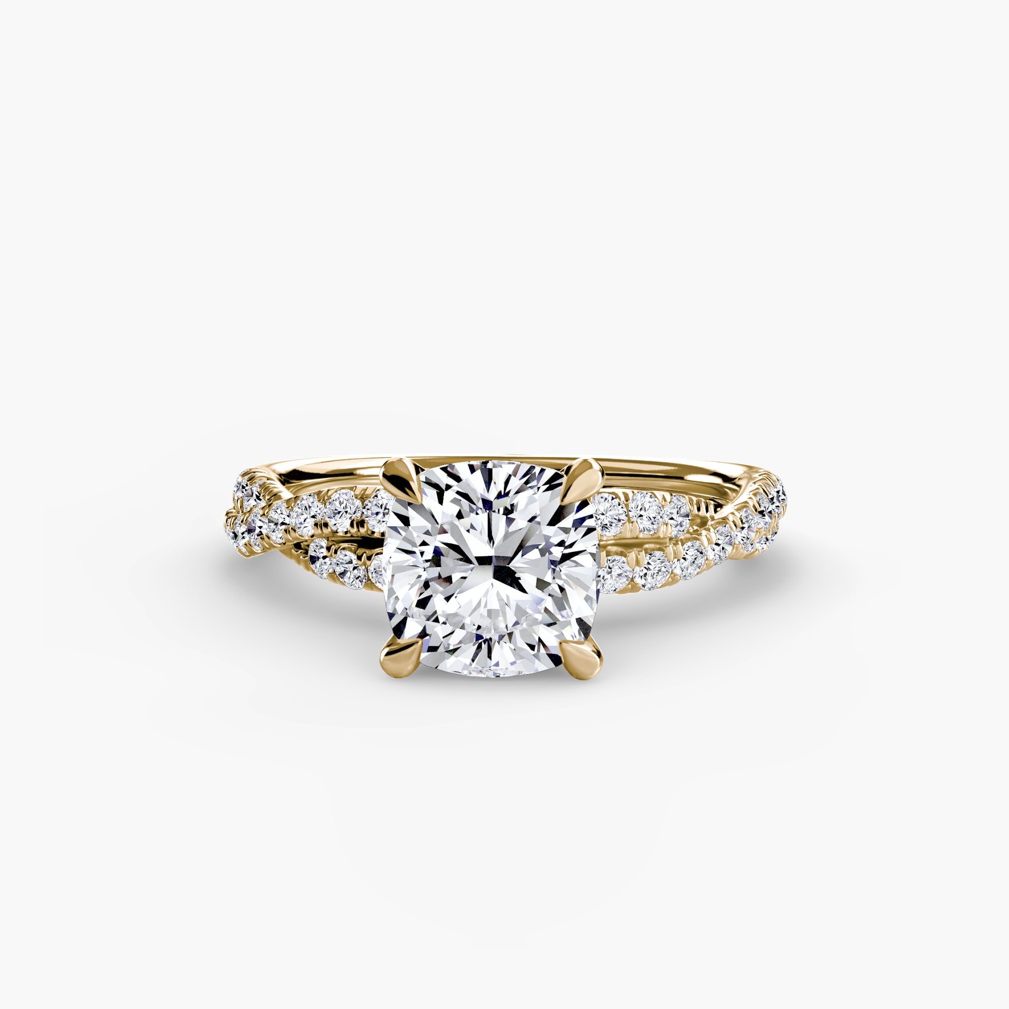 SERENZA Twist Pavé Ring