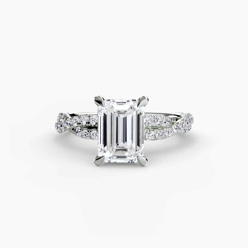 SERENZA Twist Pavé Ring