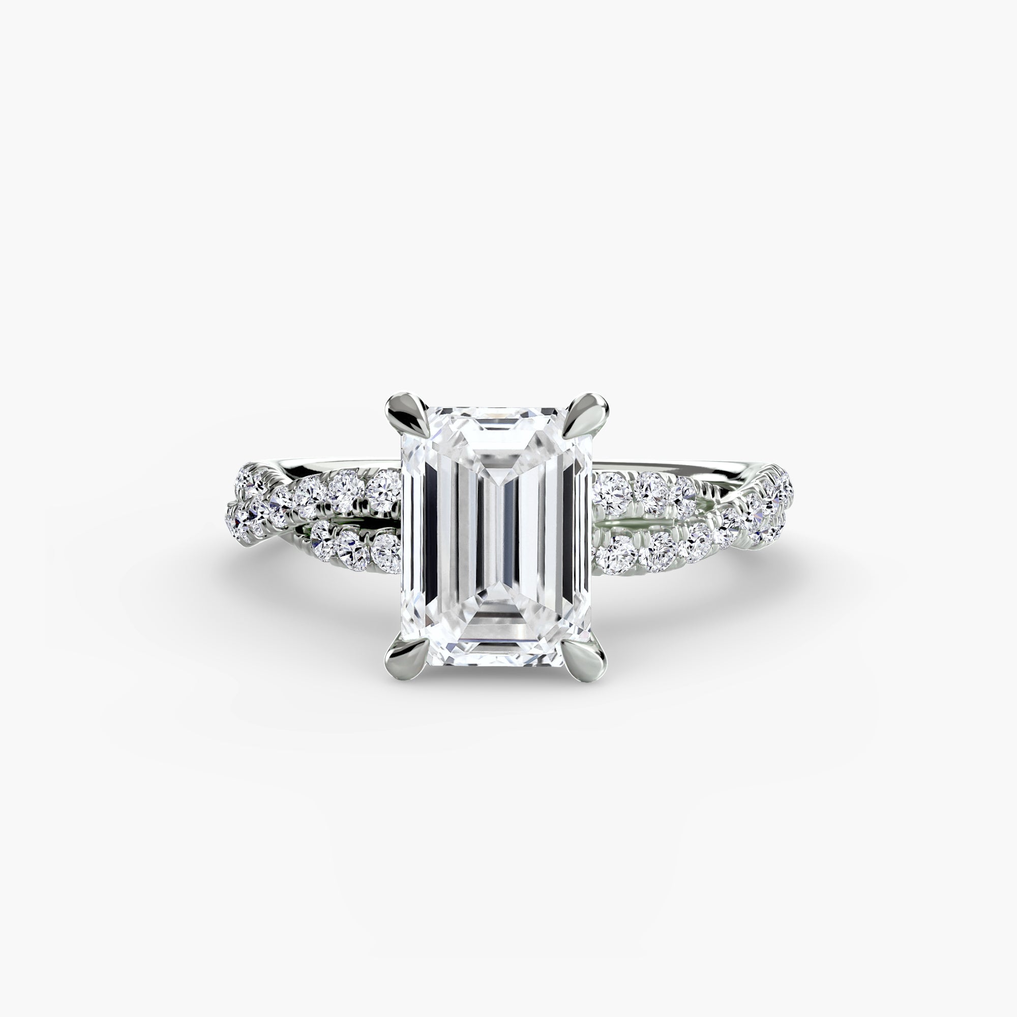 SERENZA Twist Pavé Ring