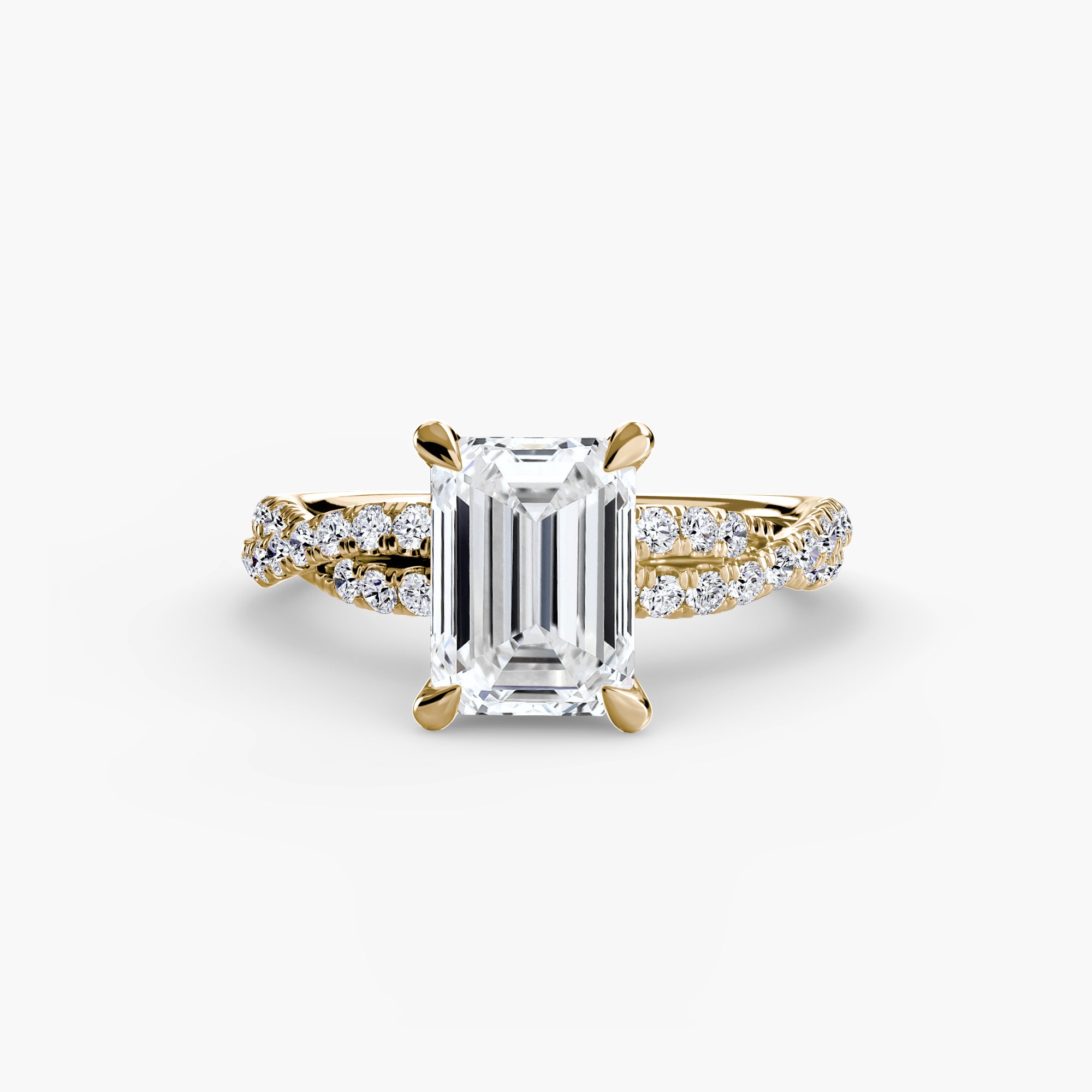 SERENZA Twist Pavé Ring