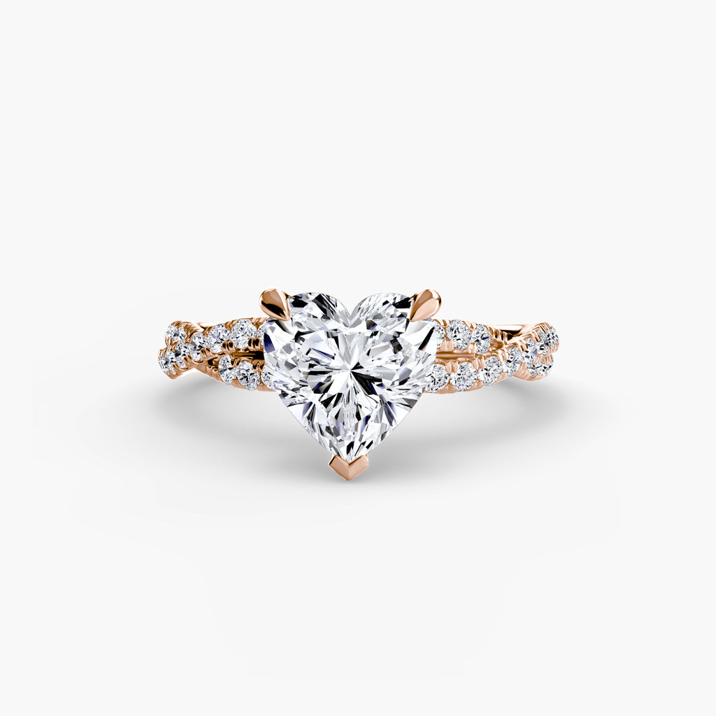 SERENZA Twist Pavé Ring
