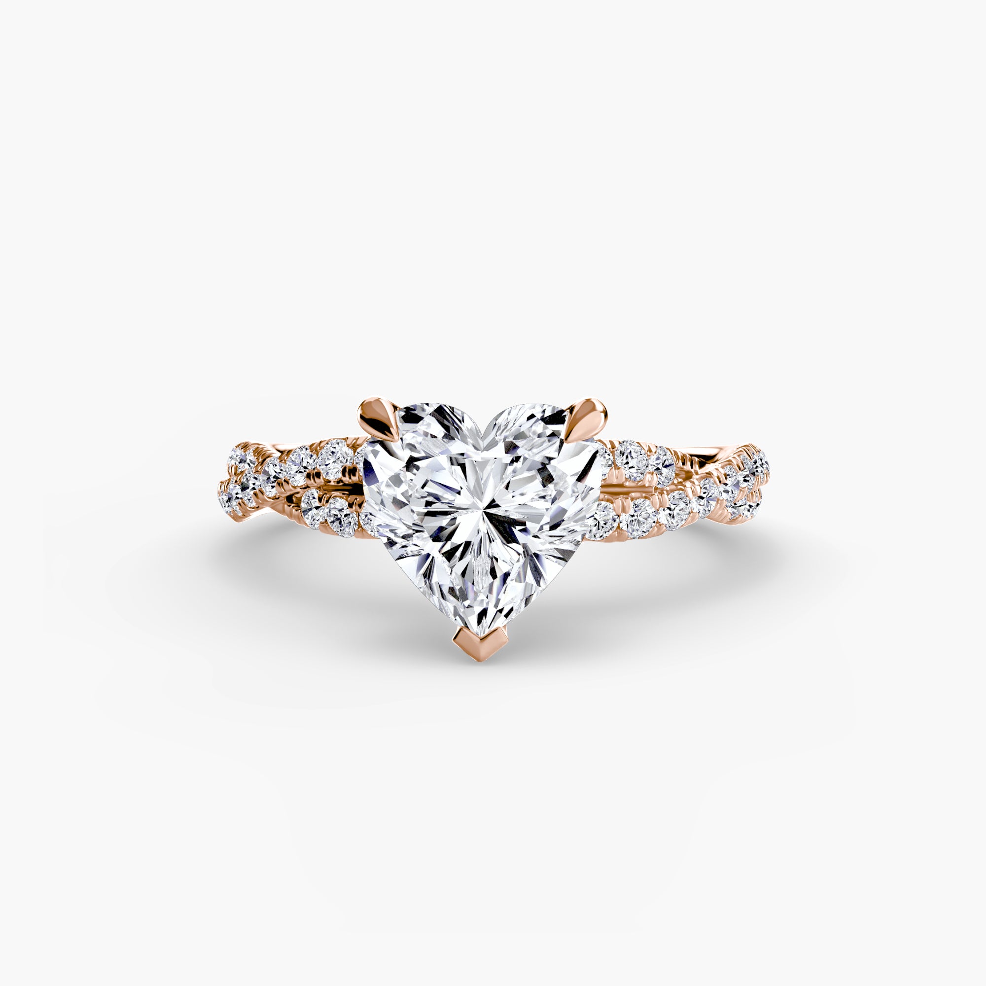 SERENZA Twist Pavé Ring