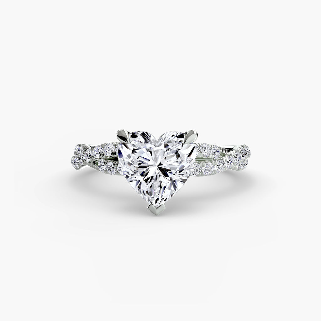 SERENZA Twist Pavé Ring